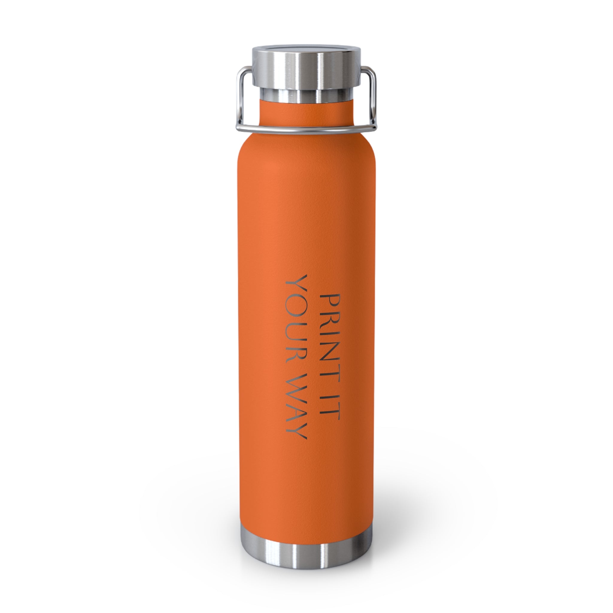 Insulated Water Bottle - Copper Vacuum 22oz, Eco-Friendly Drinkware, Stylish Bottle for Active Lifestyles
