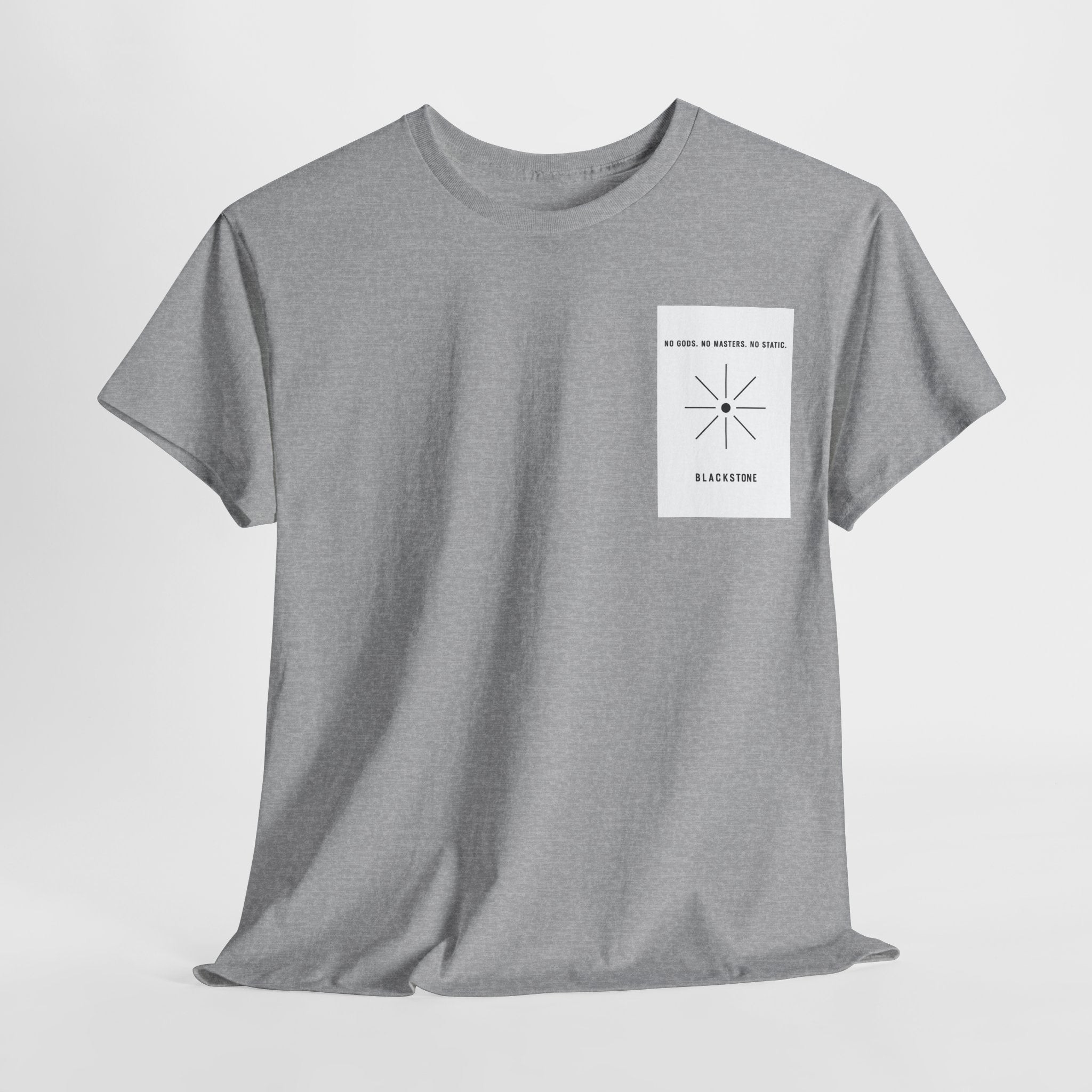 Rebellious Unisex Tee - No Gods No Masters Graphic