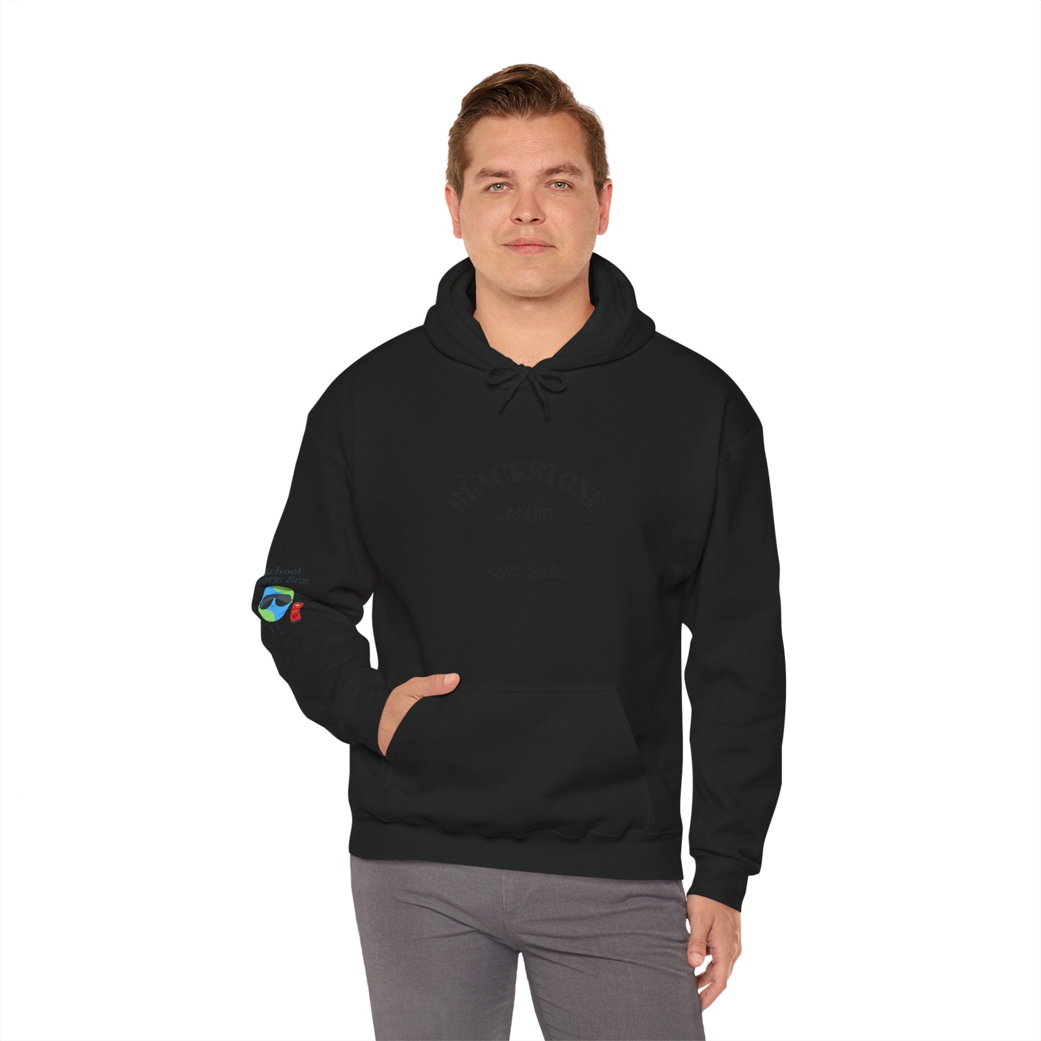 Unisex Hooded Sweatshirt - Cozy Graphic Sweatshirt by Blackstone