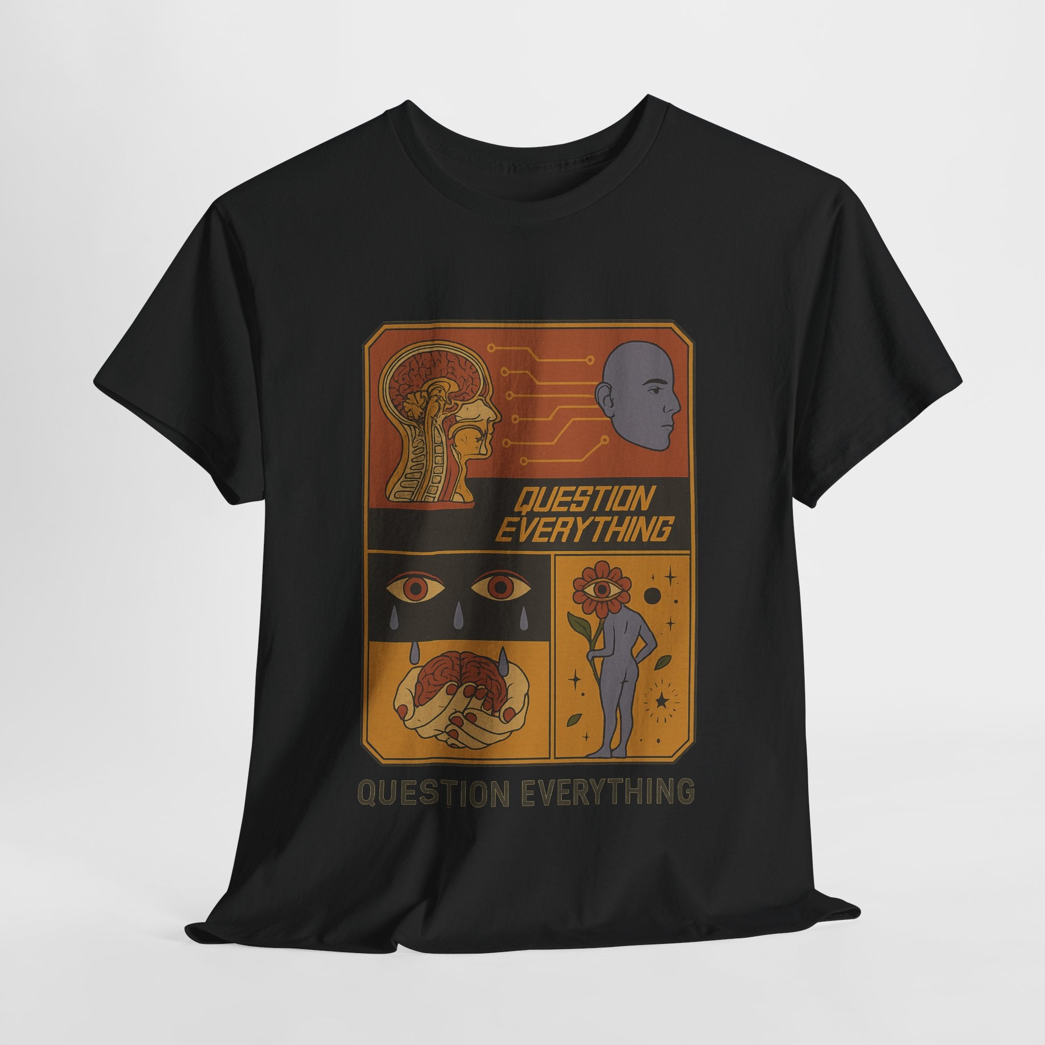 Question Everything - Graphic UNISEX T-shirt by Blackstone