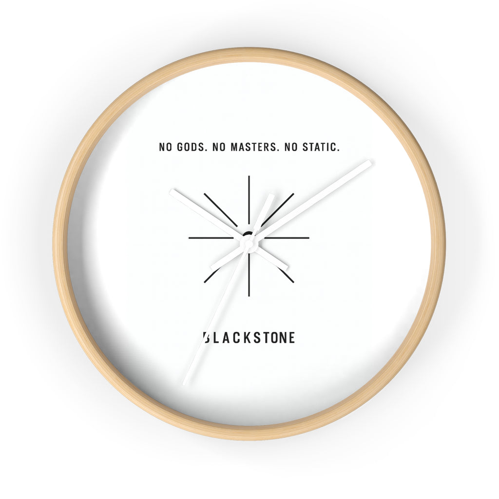 Inspirational Wall Clock - Modern Home Decor - Unique gift for Him