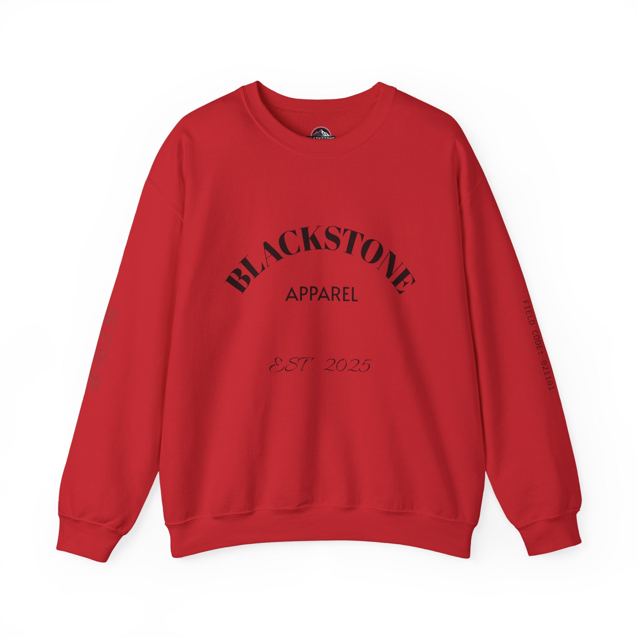 Stylish Crewneck Sweatshirt, Cozy Blackstone Apparel, Gift for Her, Streetwear Fashion, Casual Outfit