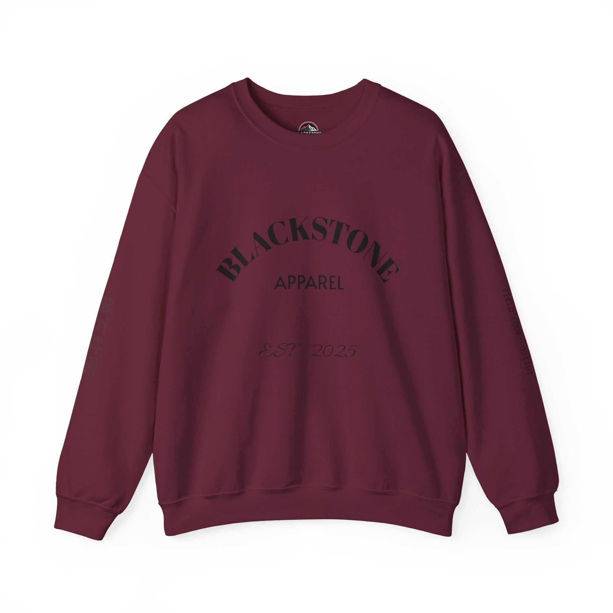 Stylish Crewneck Sweatshirt, Cozy Blackstone Apparel, Gift for Her, Streetwear Fashion, Casual Outfit