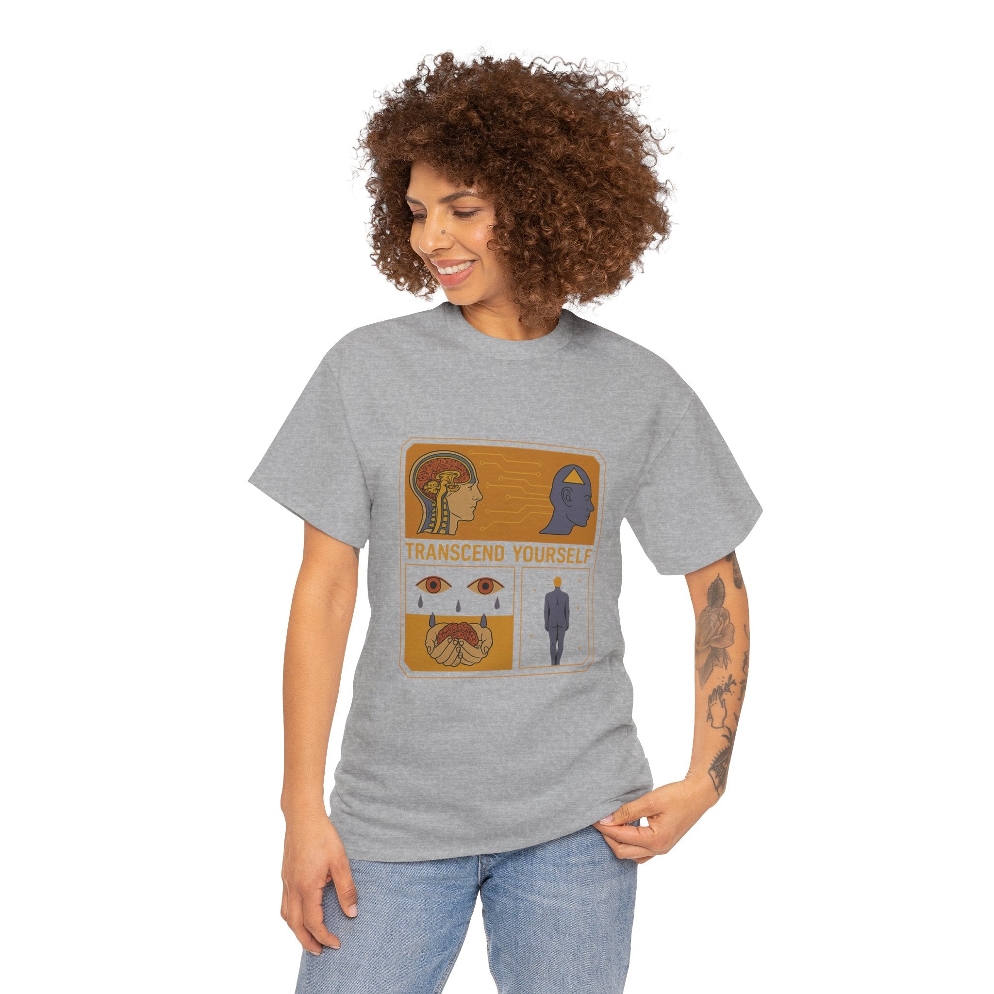 Transcend Yourself - Graphic UNISEX T-shirt by Blackstone