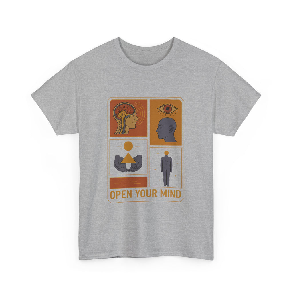 Open Your Mind - Graphic UNISEX T-shirt by Blackstone
