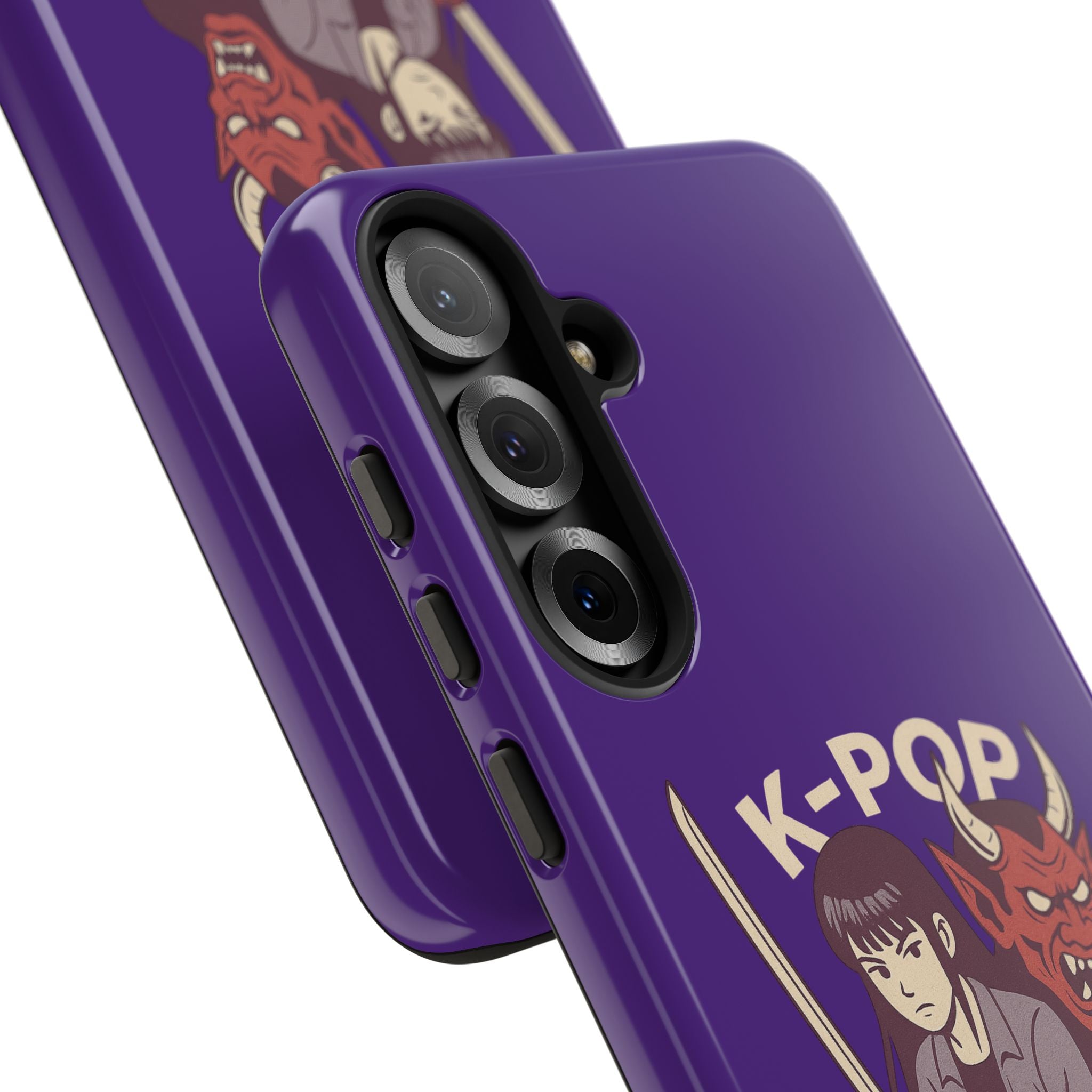 K-Pop Demon Hunters Phone Case, Tough Cases for Anime Fans, Unique Gift for Musicians, Holiday Present for Teens, Stylish Tech Accessories