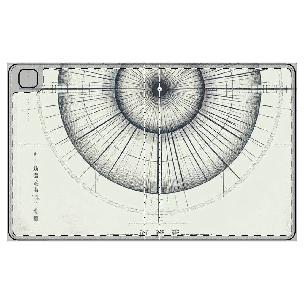 Stylish Tablet Folio Case - Perfect for Students, Professionals, Trendsetters. Timeless Design. Tech Accessory, Protective Sleeve, Custom