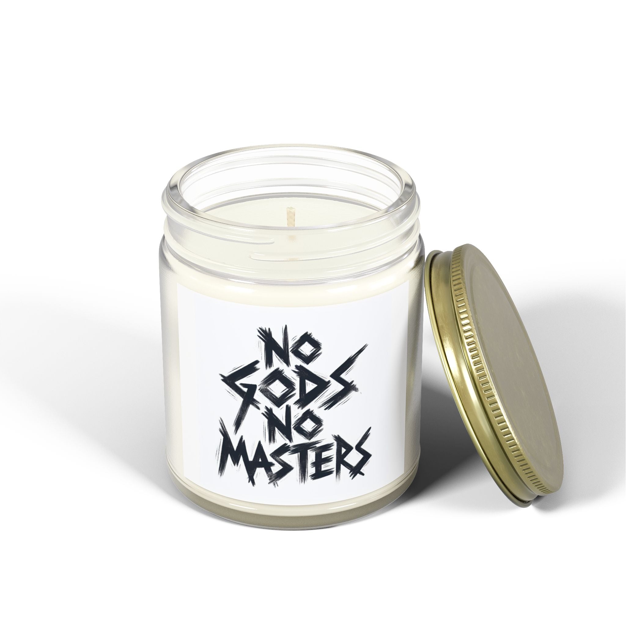 Scented Candle | No Gods No Masters | Eco-Friendly Aromatherapy