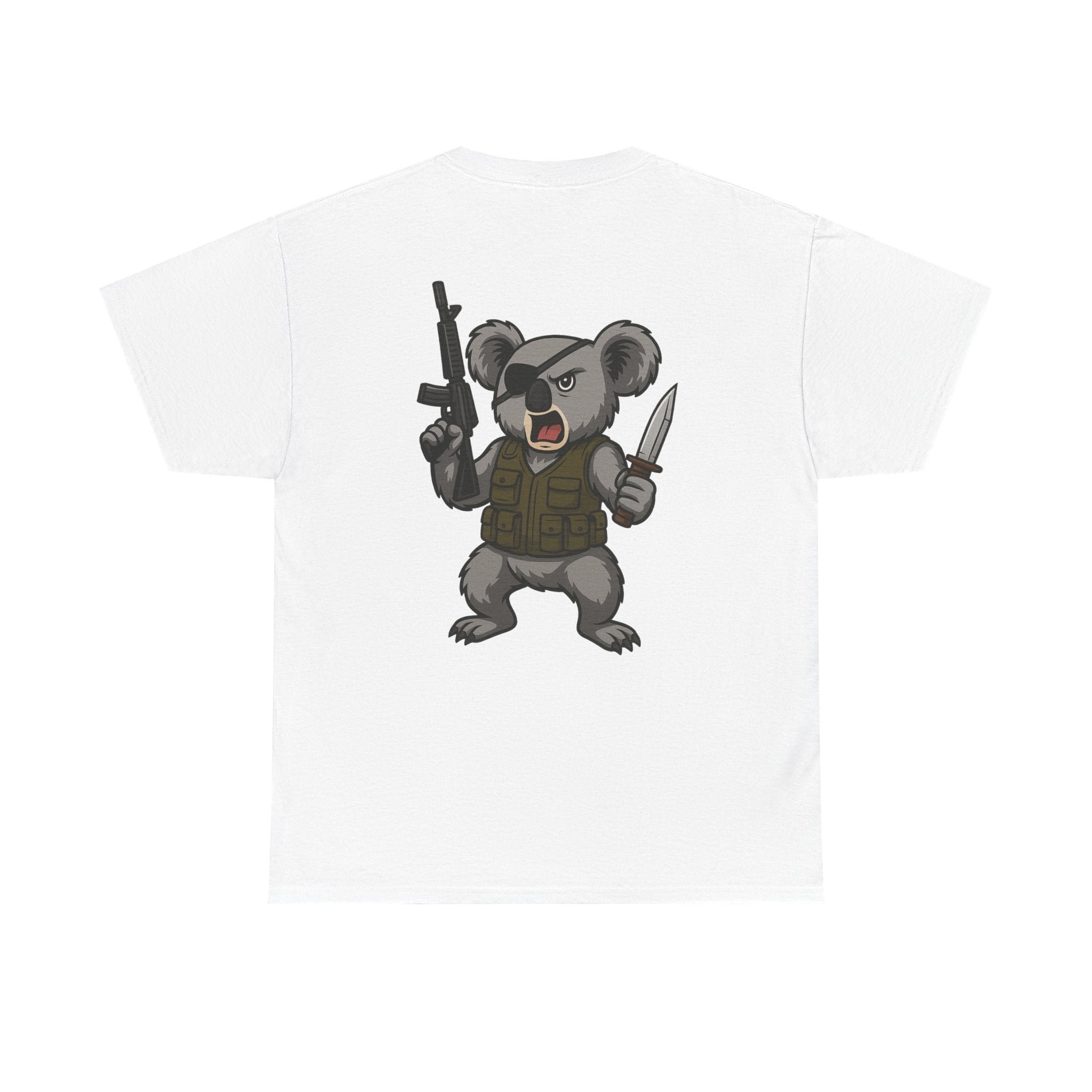 Drop Bear Graphic Tee # 1 Koala Rampage | Unisex Heavy Cotton Shirt