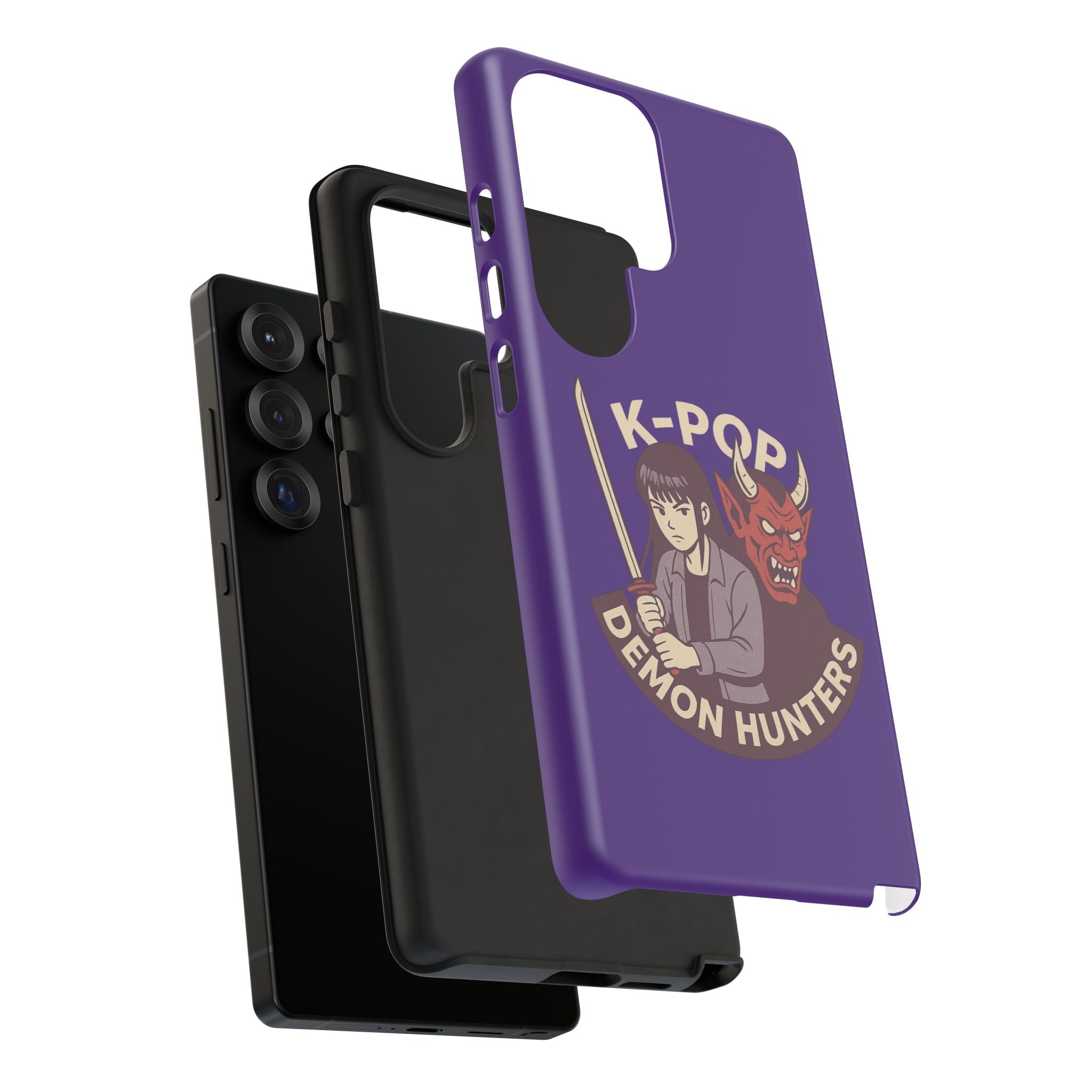 K-Pop Demon Hunters Phone Case, Tough Cases for Anime Fans, Unique Gift for Musicians, Holiday Present for Teens, Stylish Tech Accessories