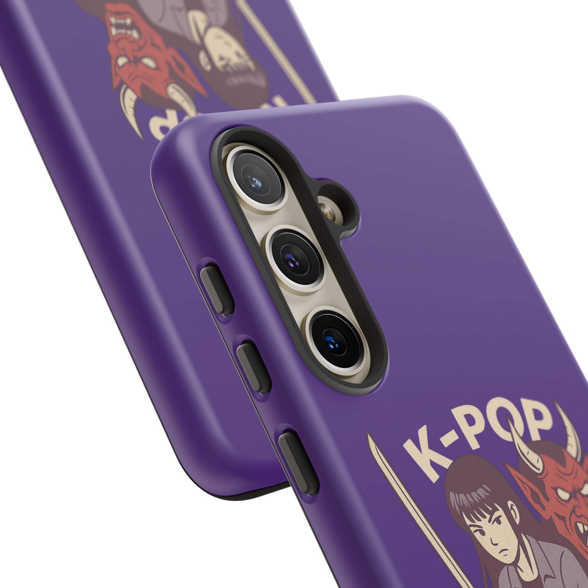 K-Pop Demon Hunters Phone Case, Tough Cases for Anime Fans, Unique Gift for Musicians, Holiday Present for Teens, Stylish Tech Accessories