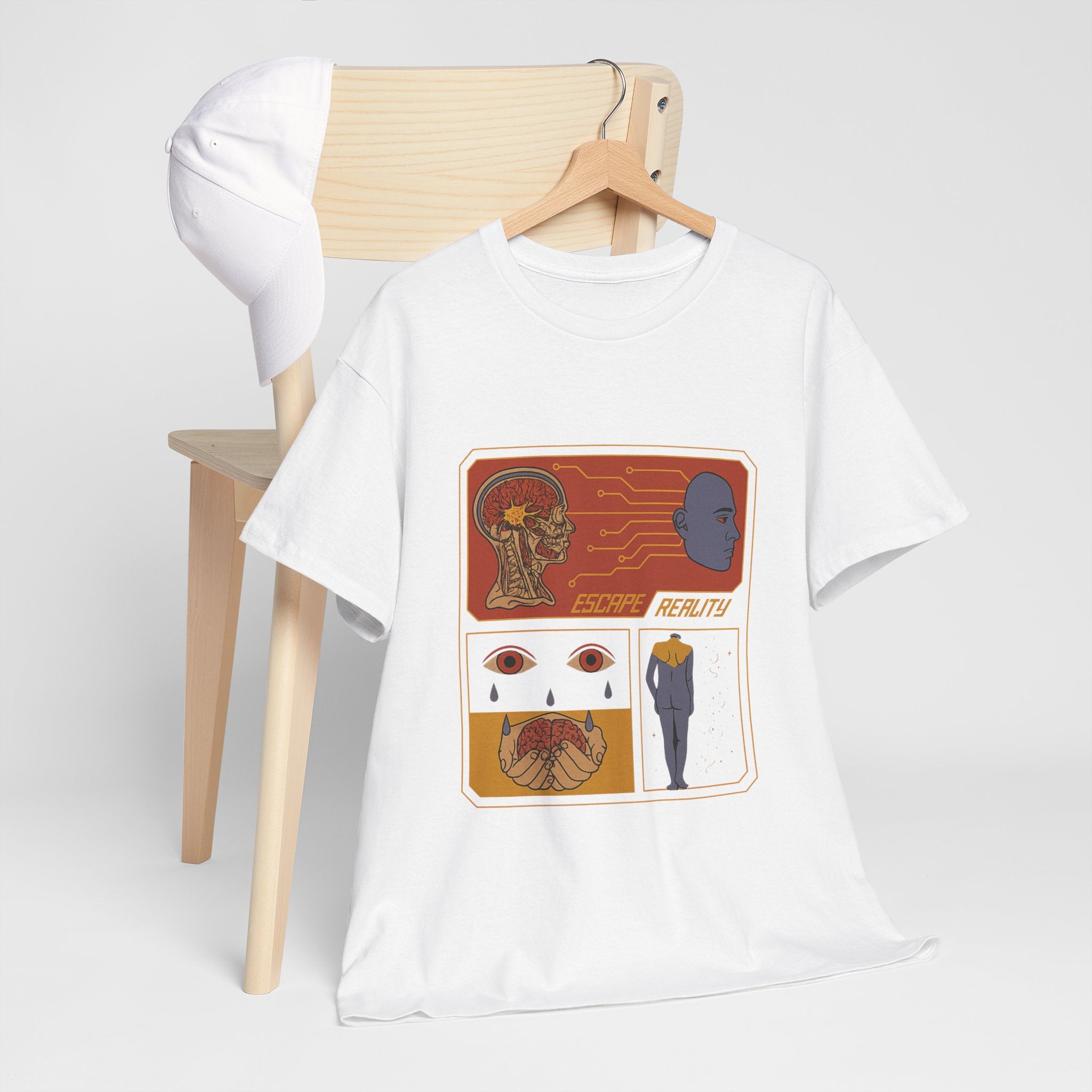 Escape Reality - Cosmic Graphic UNISEX T-shirt by Blackstone