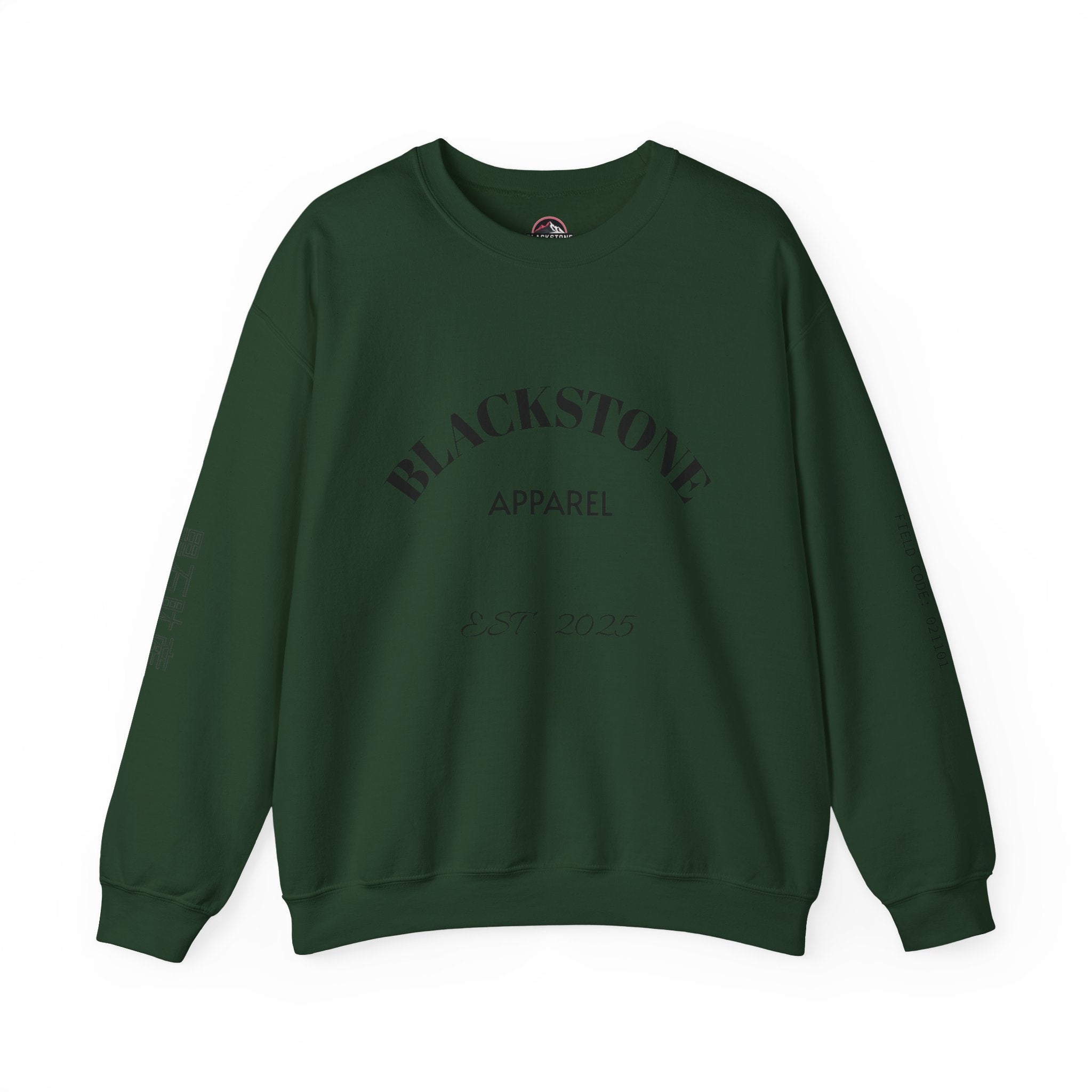 Stylish Crewneck Sweatshirt, Cozy Blackstone Apparel, Gift for Her, Streetwear Fashion, Casual Outfit