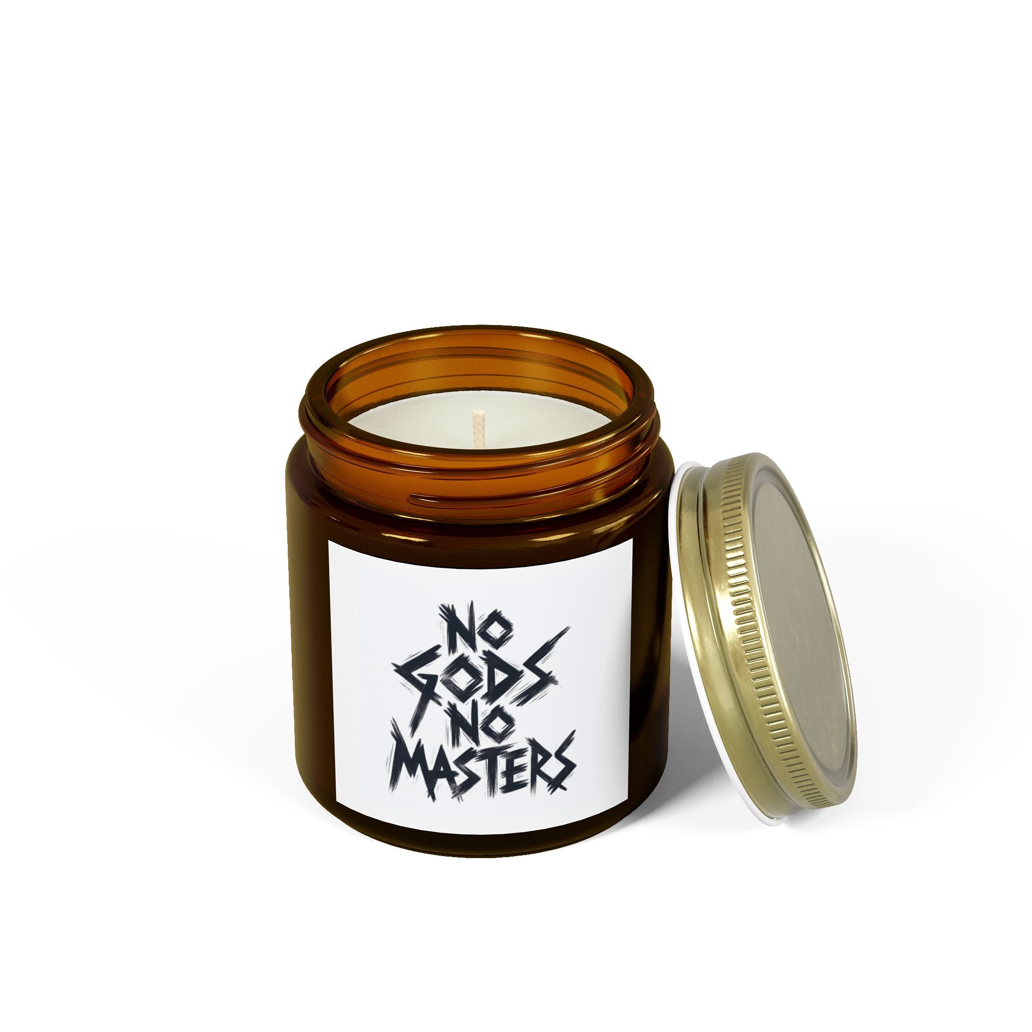 Scented Candle | No Gods No Masters | Eco-Friendly Aromatherapy