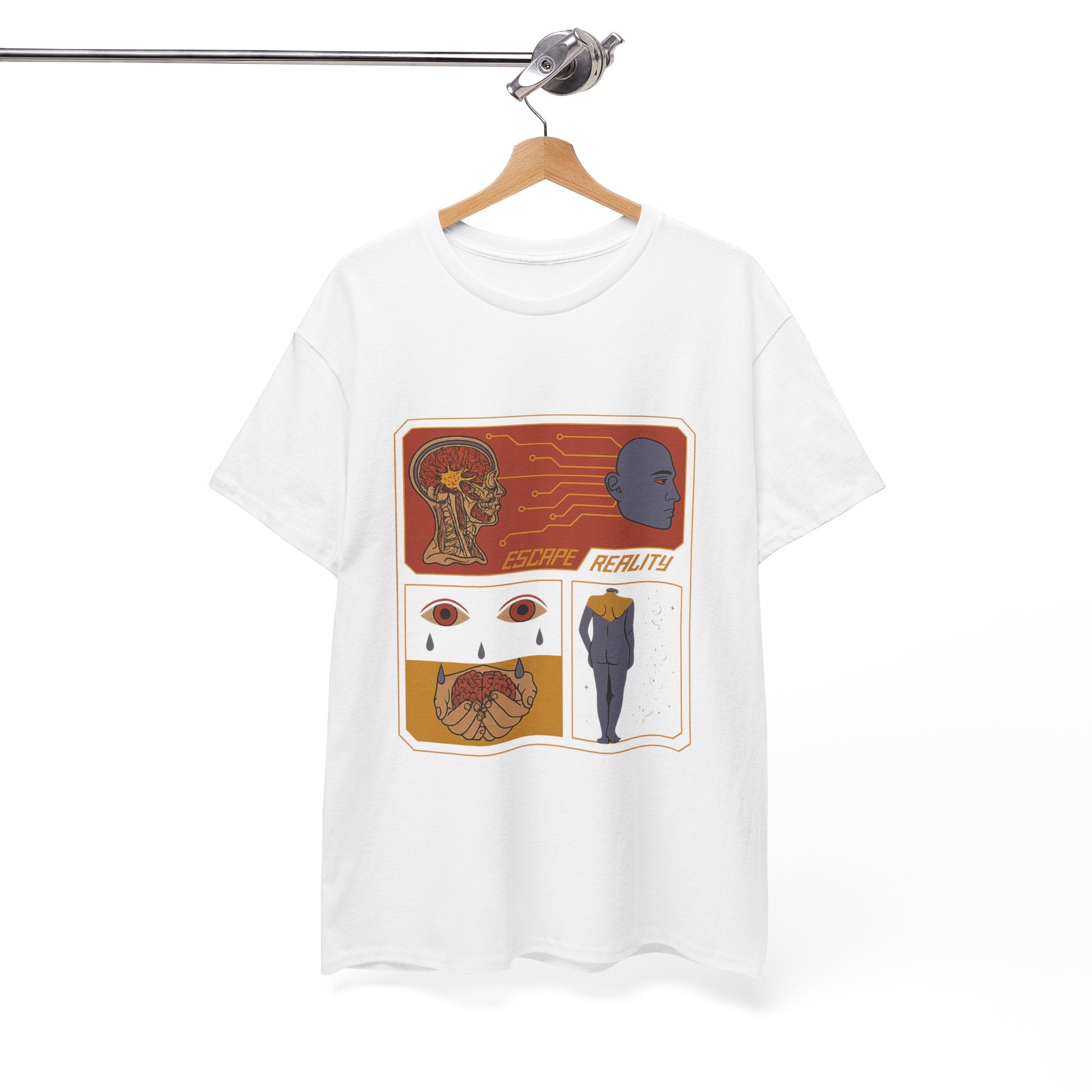 Escape Reality - Cosmic Graphic UNISEX T-shirt by Blackstone