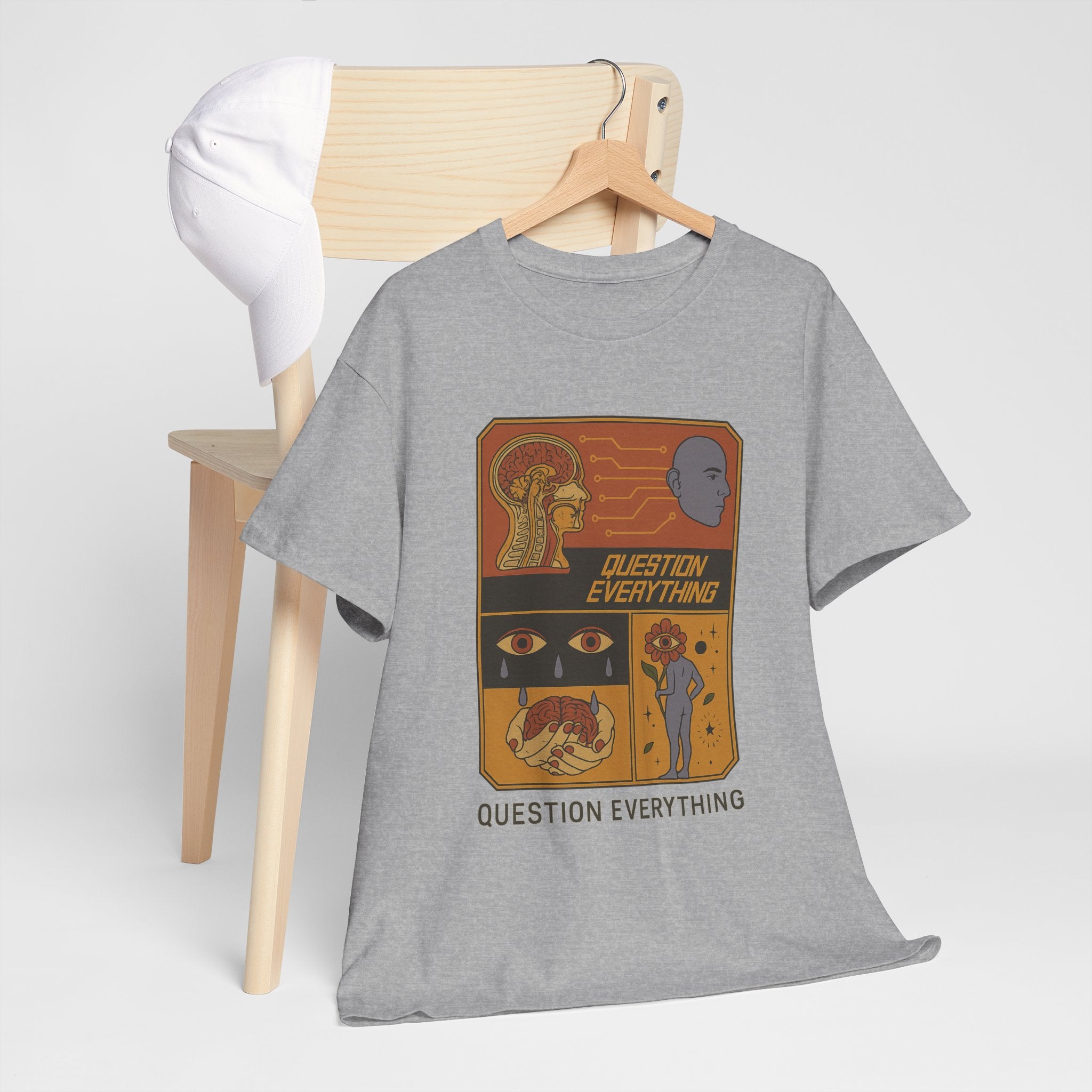 Question Everything - Graphic UNISEX T-shirt by Blackstone