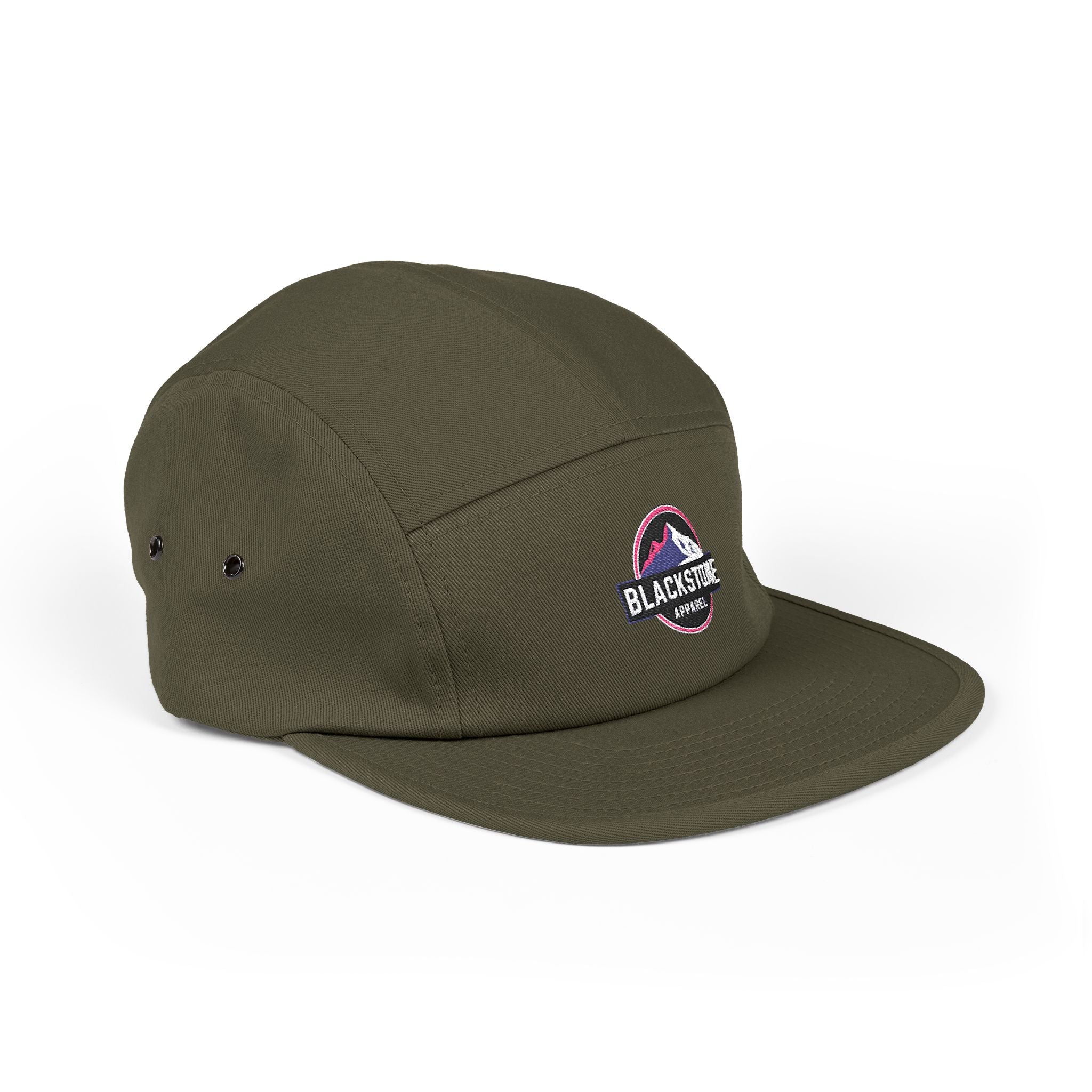 Embroidered 5 Panel Cap - Stylish Hat for Adventurers, Perfect Gift for Outdoor Lovers, Casual Wear, Hiking, Camping, Everyday Fashion