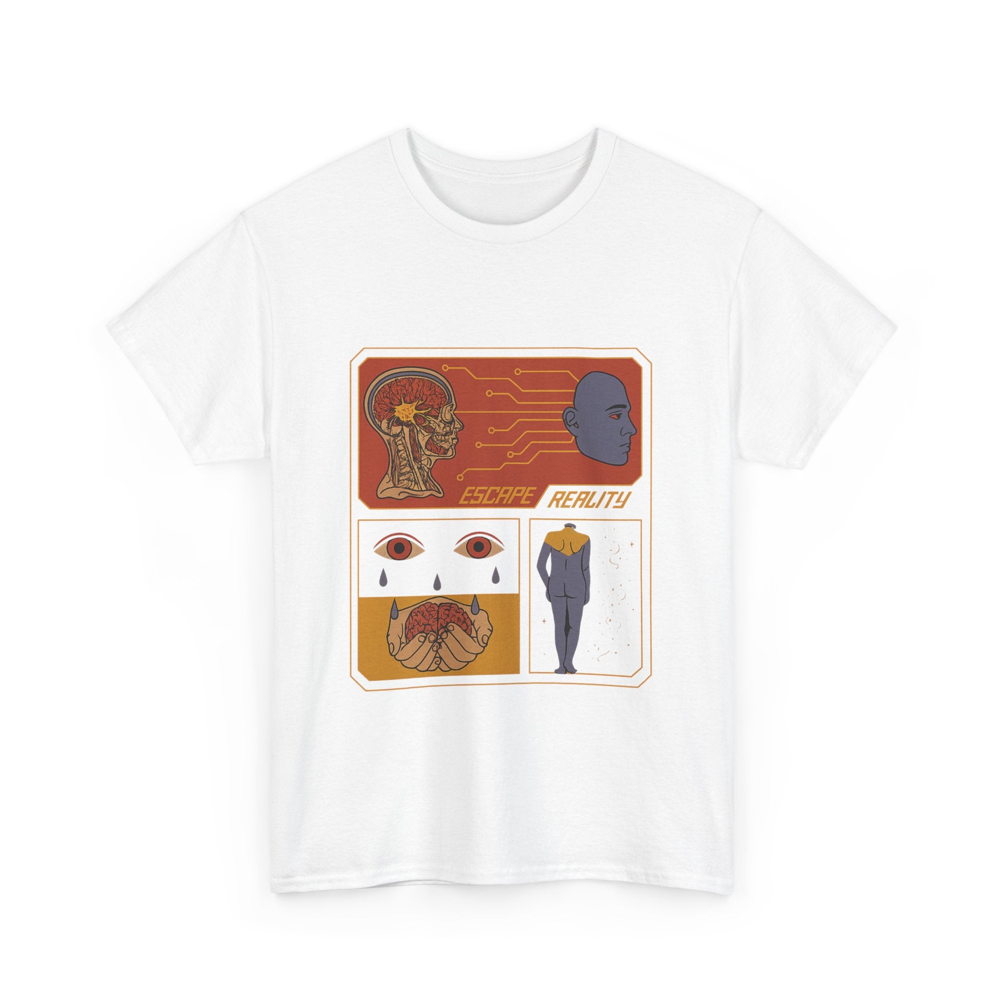Escape Reality - Cosmic Graphic UNISEX T-shirt by Blackstone