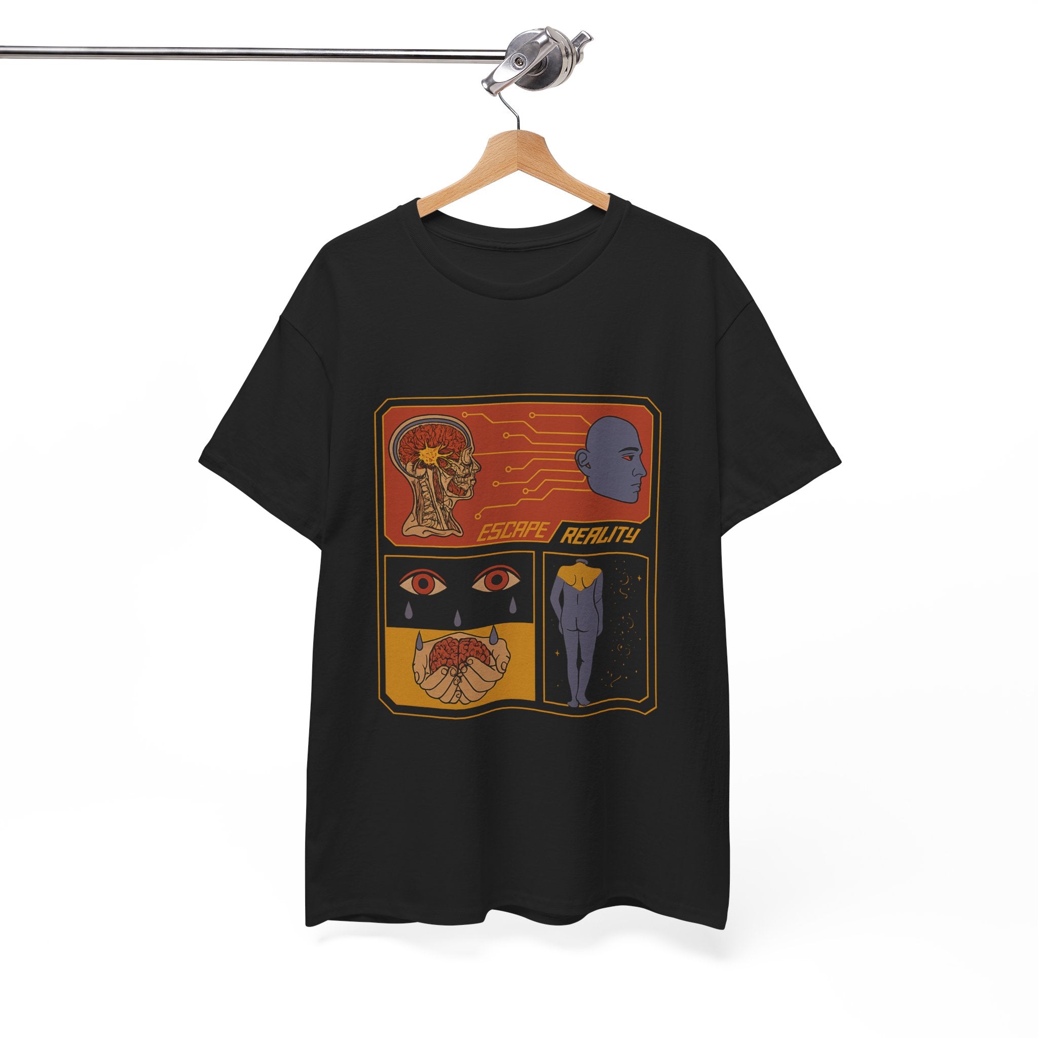 Escape Reality - Cosmic Graphic UNISEX T-shirt by Blackstone