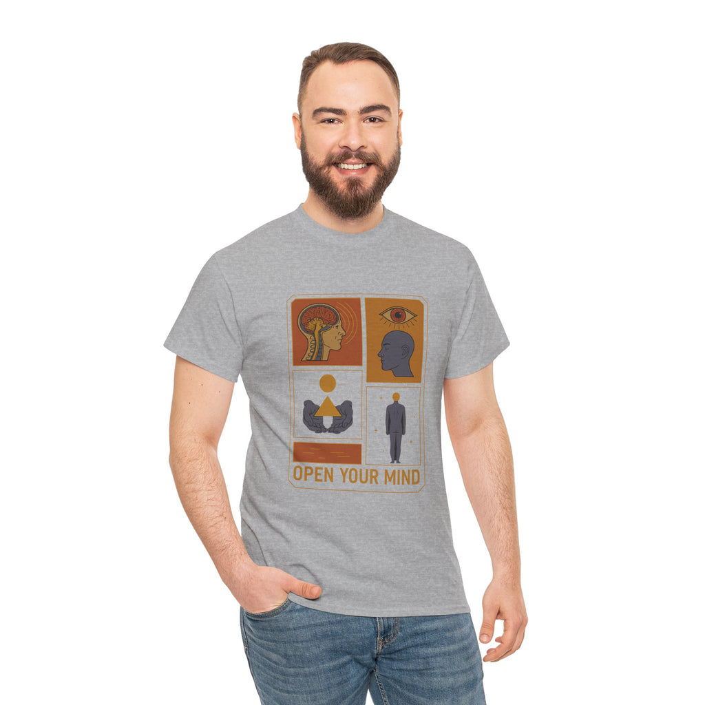Open Your Mind - Graphic UNISEX T-shirt by Blackstone