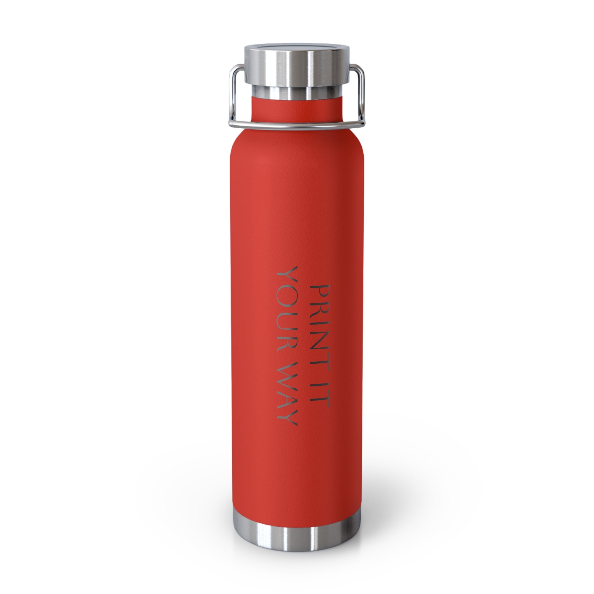 Insulated Water Bottle - Copper Vacuum 22oz, Eco-Friendly Drinkware, Stylish Bottle for Active Lifestyles