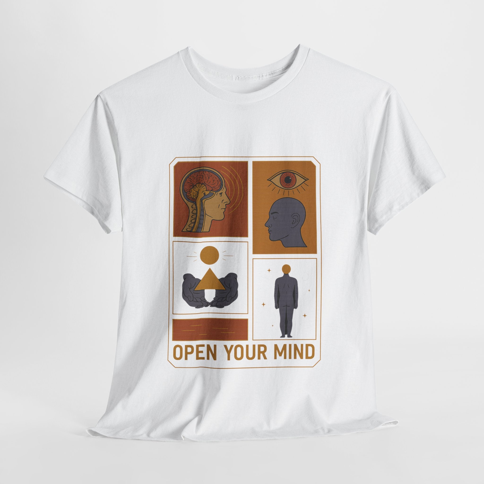 Open Your Mind - Graphic UNISEX T-shirt by Blackstone