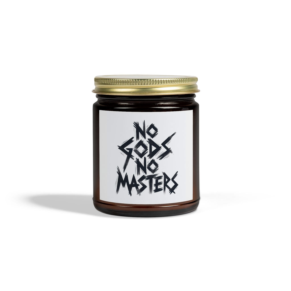 Scented Candle | No Gods No Masters | Eco-Friendly Aromatherapy