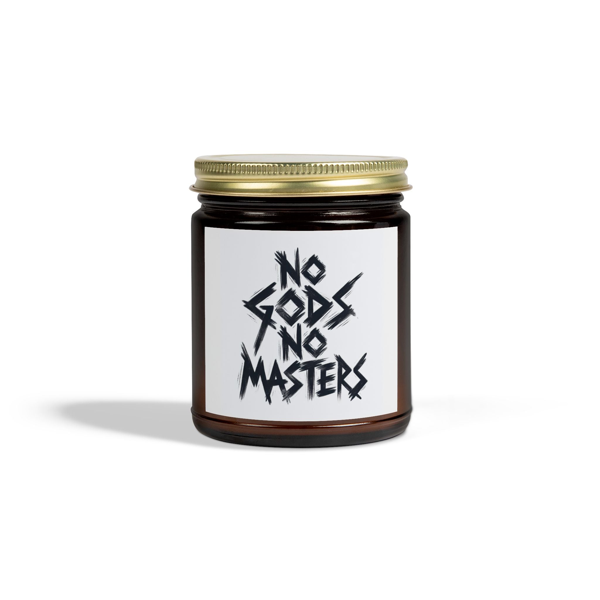 Scented Candle | No Gods No Masters | Eco-Friendly Aromatherapy