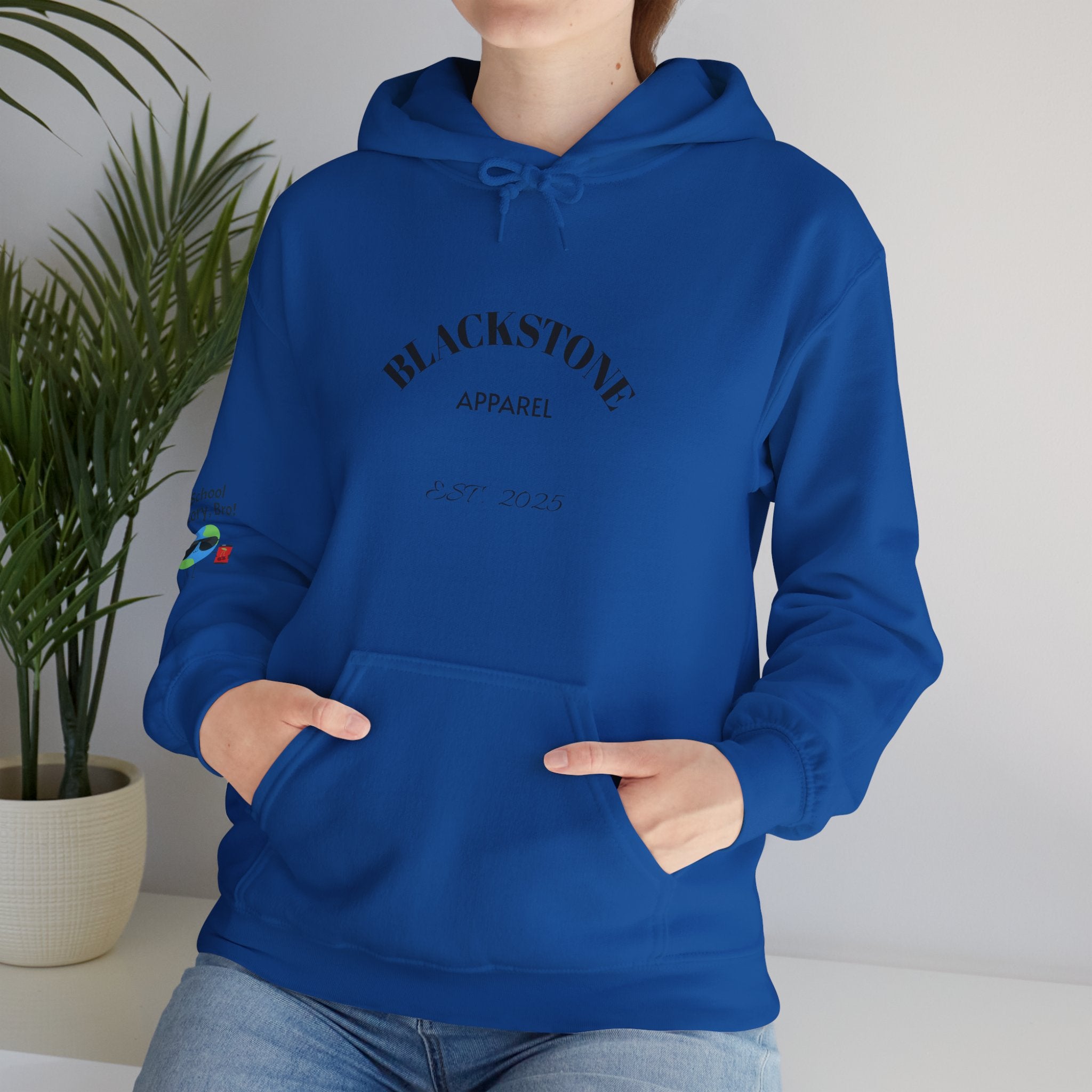 Unisex Hooded Sweatshirt - Cozy Graphic Sweatshirt by Blackstone