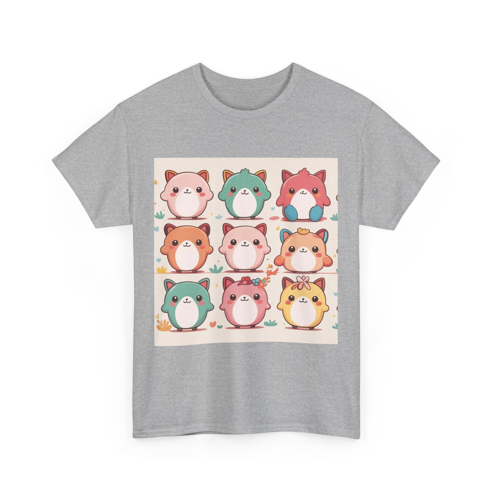 Kawaii Monster Shirt, Unisex Graphic Tshirt, Men Women Fashion Top, Cute Creature Apparel