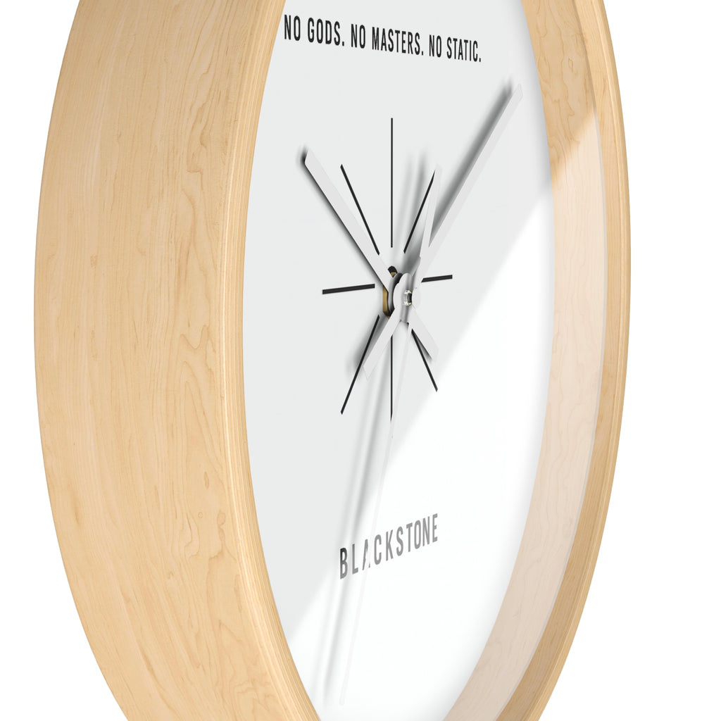 Inspirational Wall Clock - Modern Home Decor - Unique gift for Him