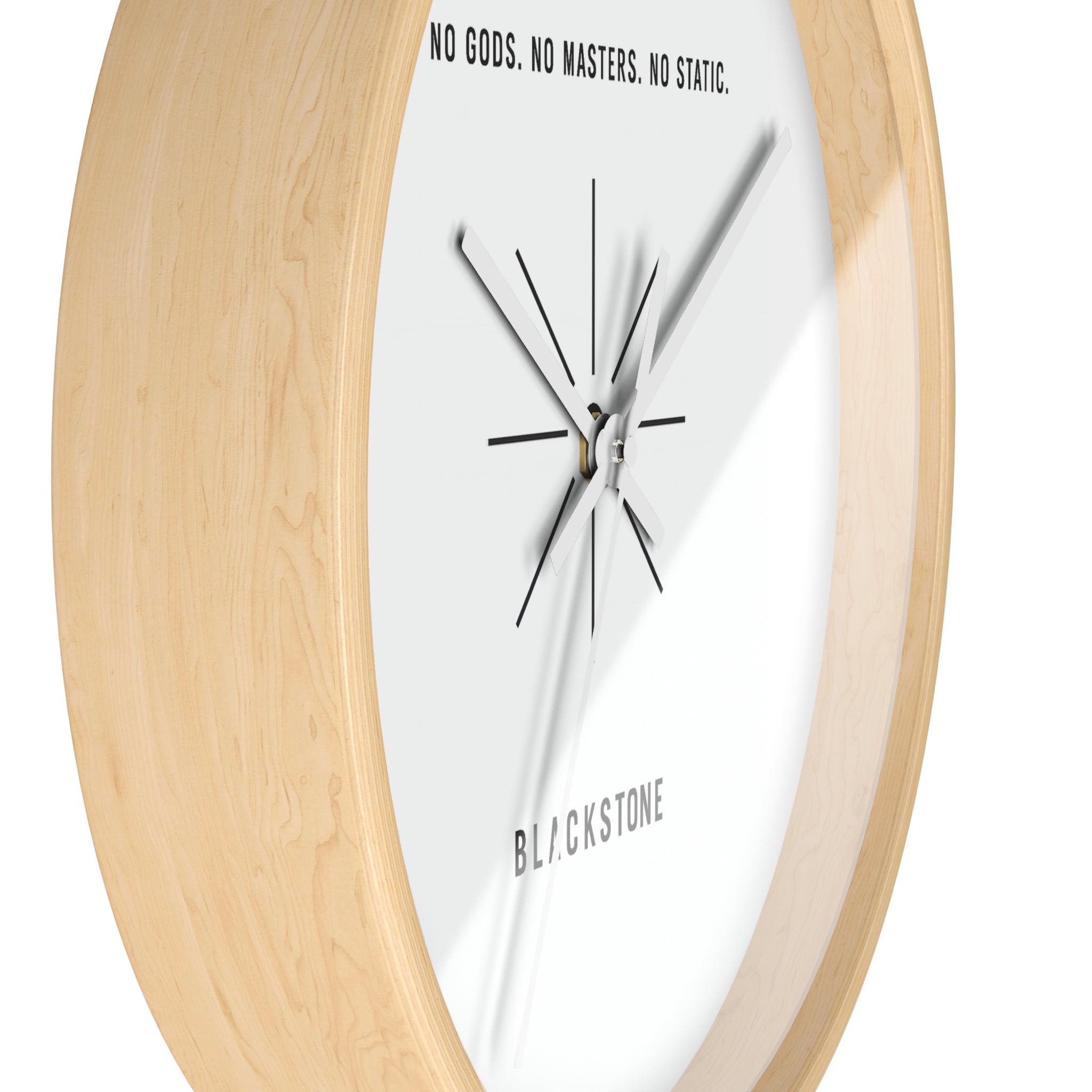 Inspirational Wall Clock - Modern Home Decor - Unique gift for Him
