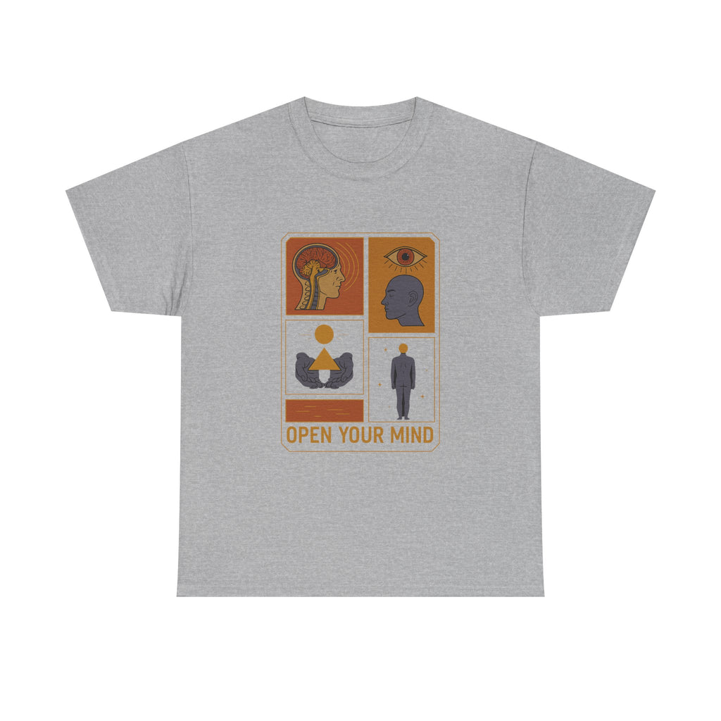 Open Your Mind - Graphic UNISEX T-shirt by Blackstone