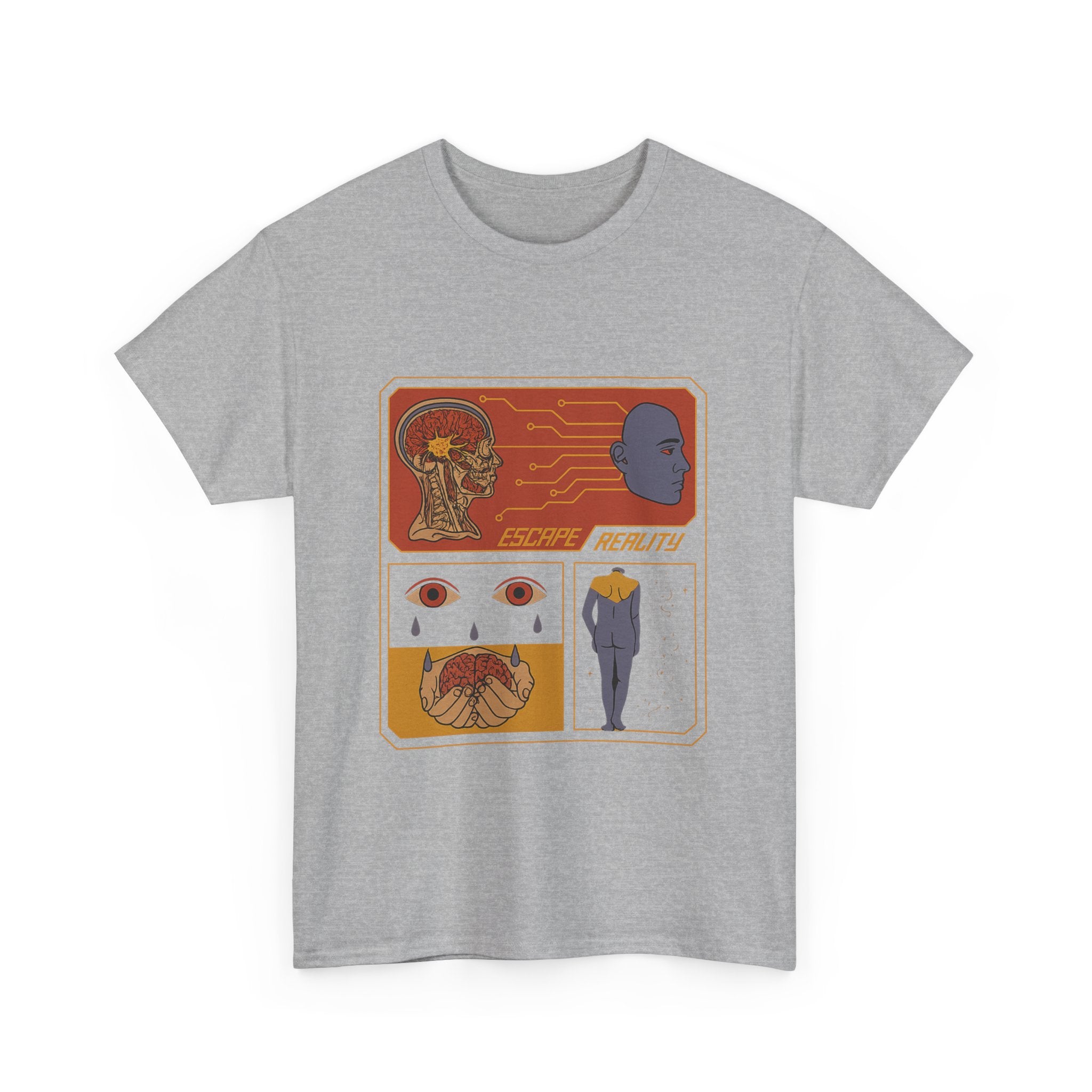 Escape Reality - Cosmic Graphic UNISEX T-shirt by Blackstone
