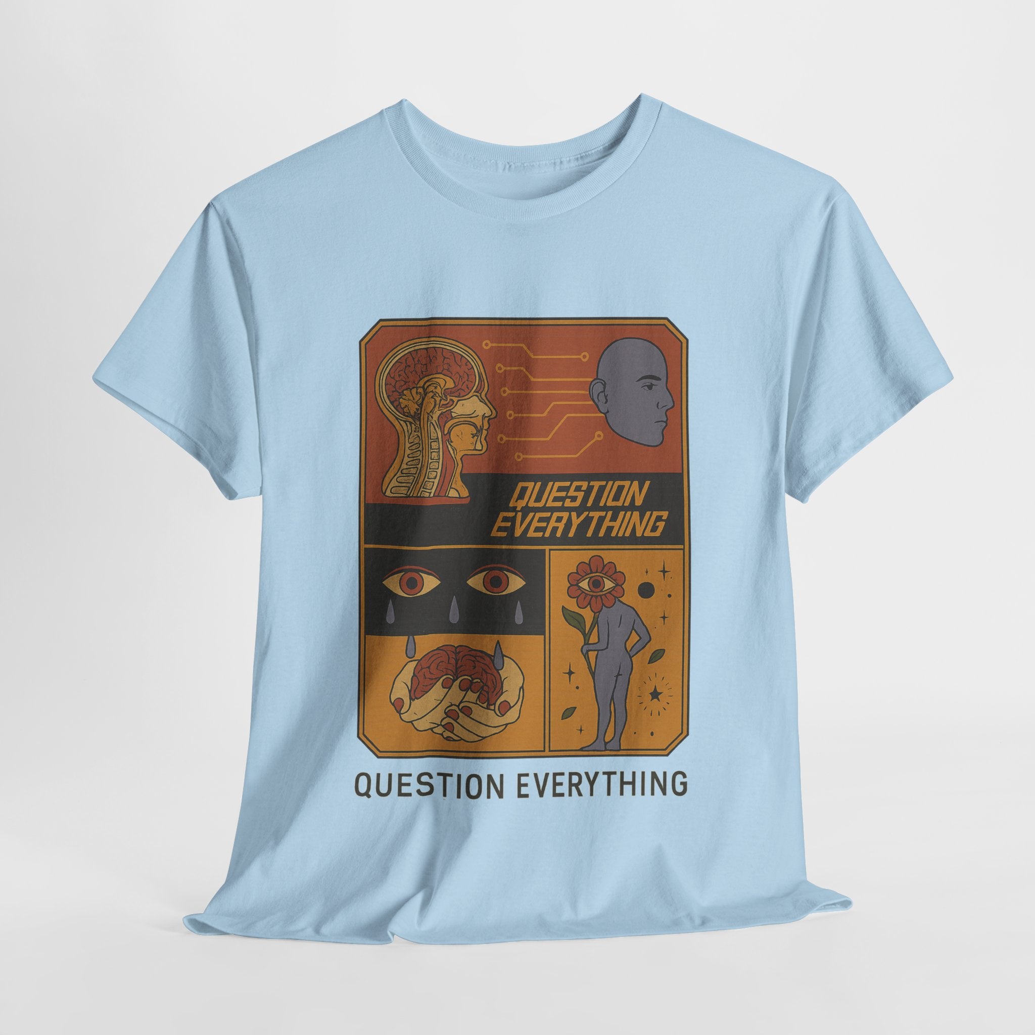 Question Everything - Graphic UNISEX T-shirt by Blackstone
