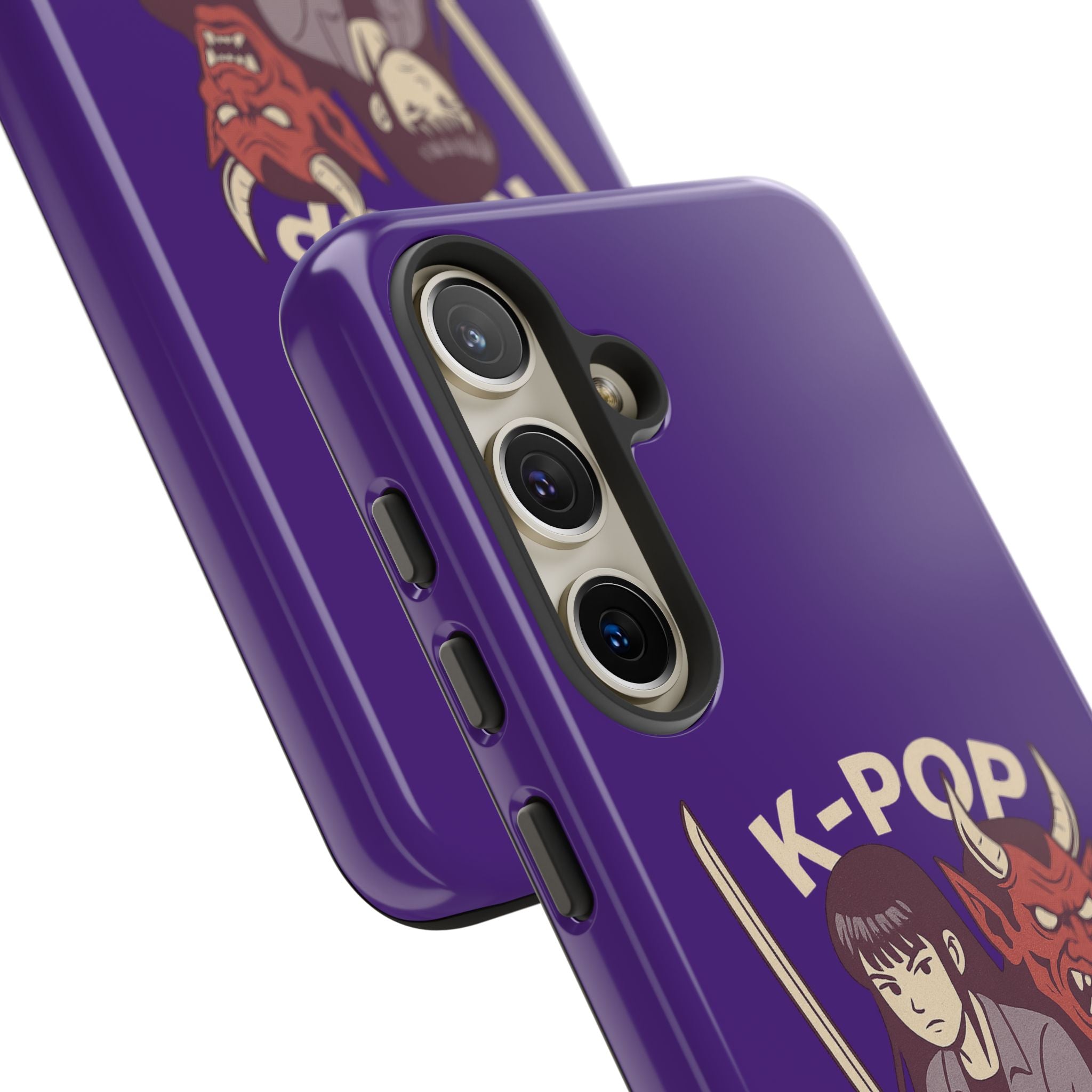 K-Pop Demon Hunters Phone Case, Tough Cases for Anime Fans, Unique Gift for Musicians, Holiday Present for Teens, Stylish Tech Accessories