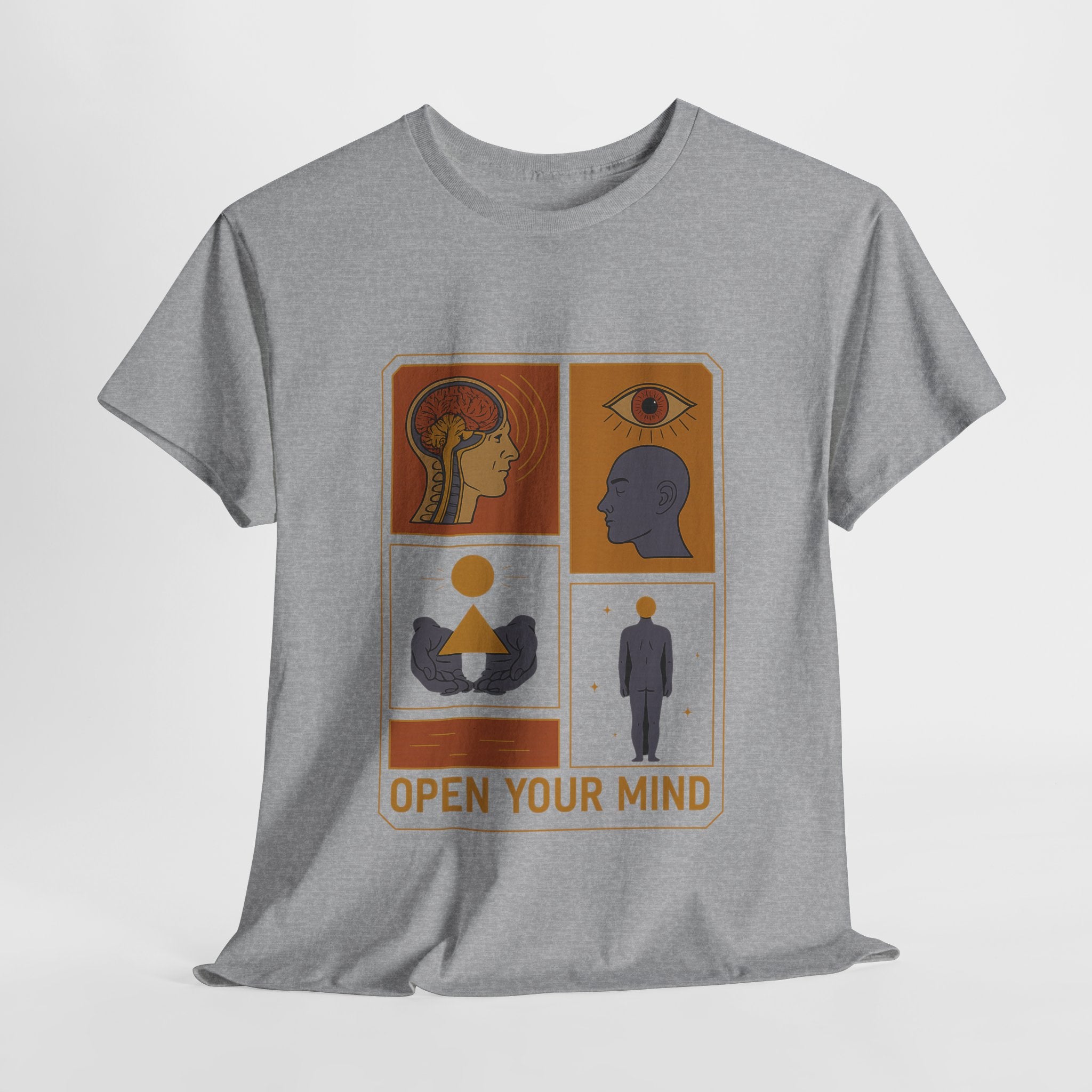 Open Your Mind - Graphic UNISEX T-shirt by Blackstone