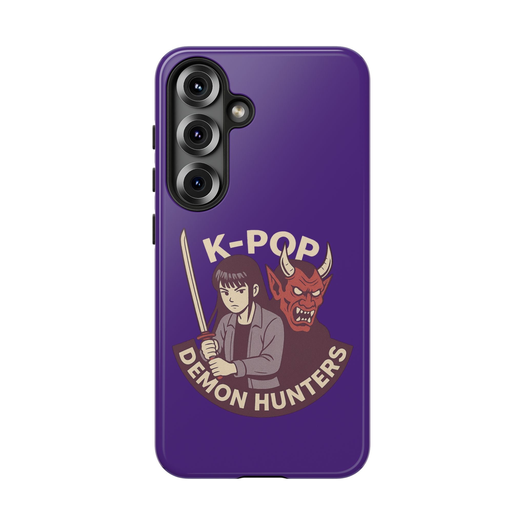 K-Pop Demon Hunters Phone Case, Tough Cases for Anime Fans, Unique Gift for Musicians, Holiday Present for Teens, Stylish Tech Accessories