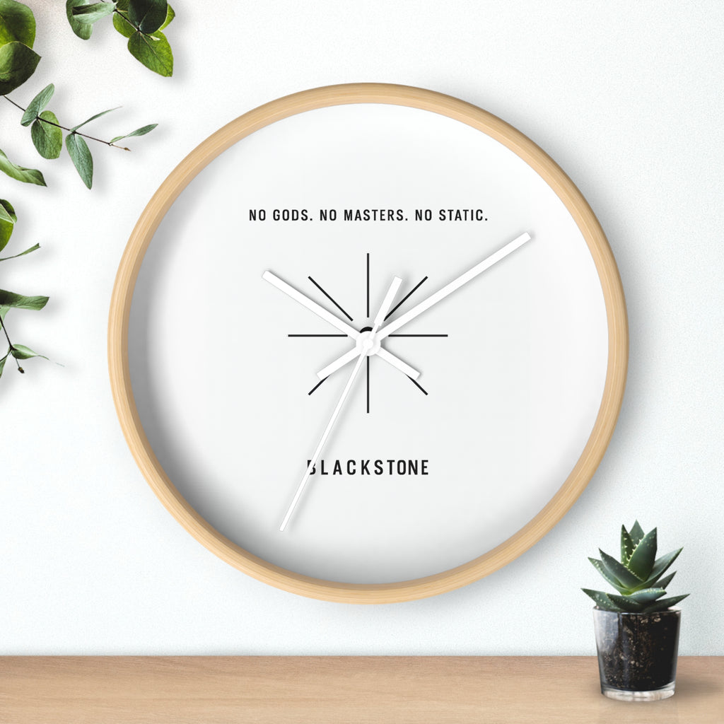 Inspirational Wall Clock - Modern Home Decor - Unique gift for Him