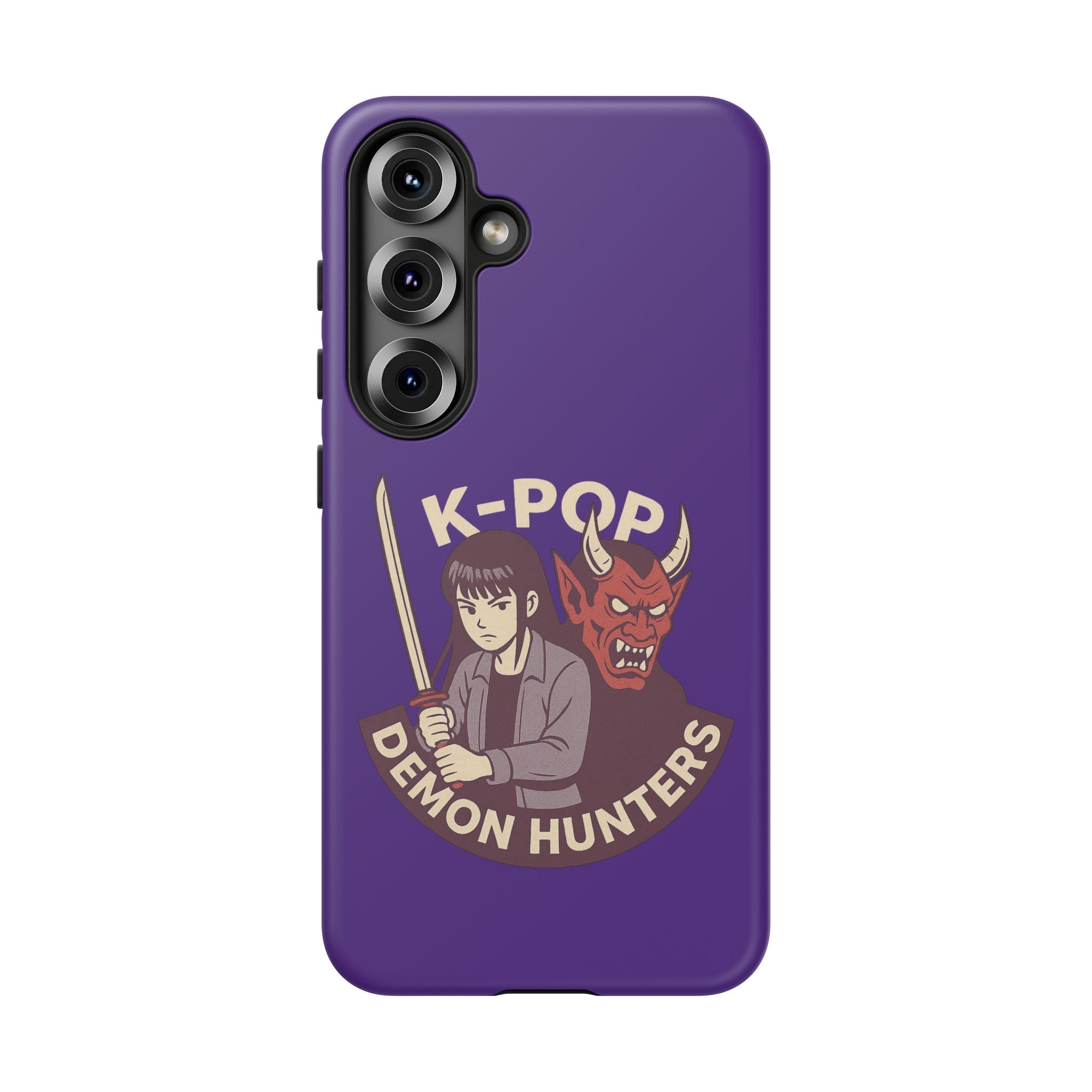 K-Pop Demon Hunters Phone Case, Tough Cases for Anime Fans, Unique Gift for Musicians, Holiday Present for Teens, Stylish Tech Accessories