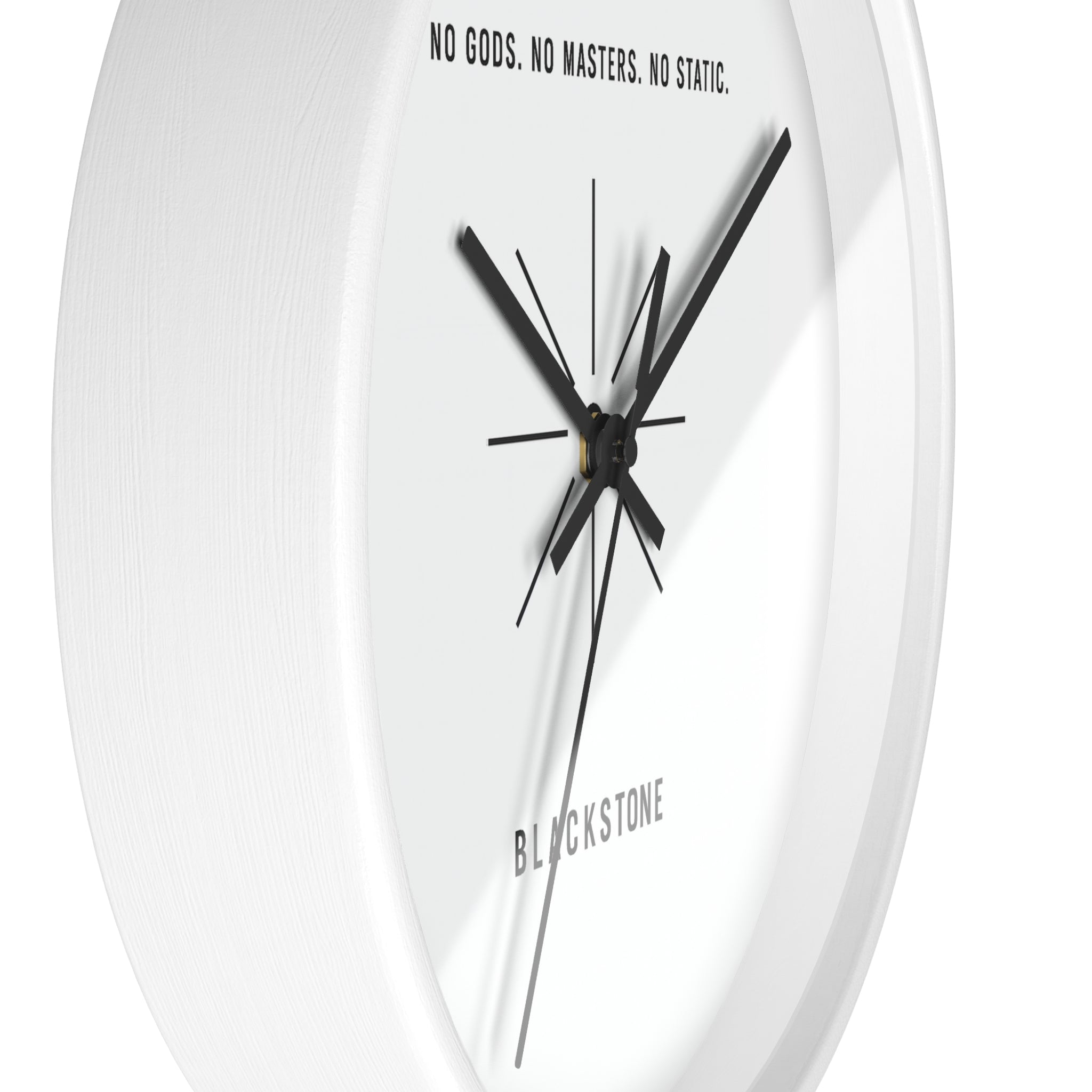 Inspirational Wall Clock - Modern Home Decor - Unique gift for Him