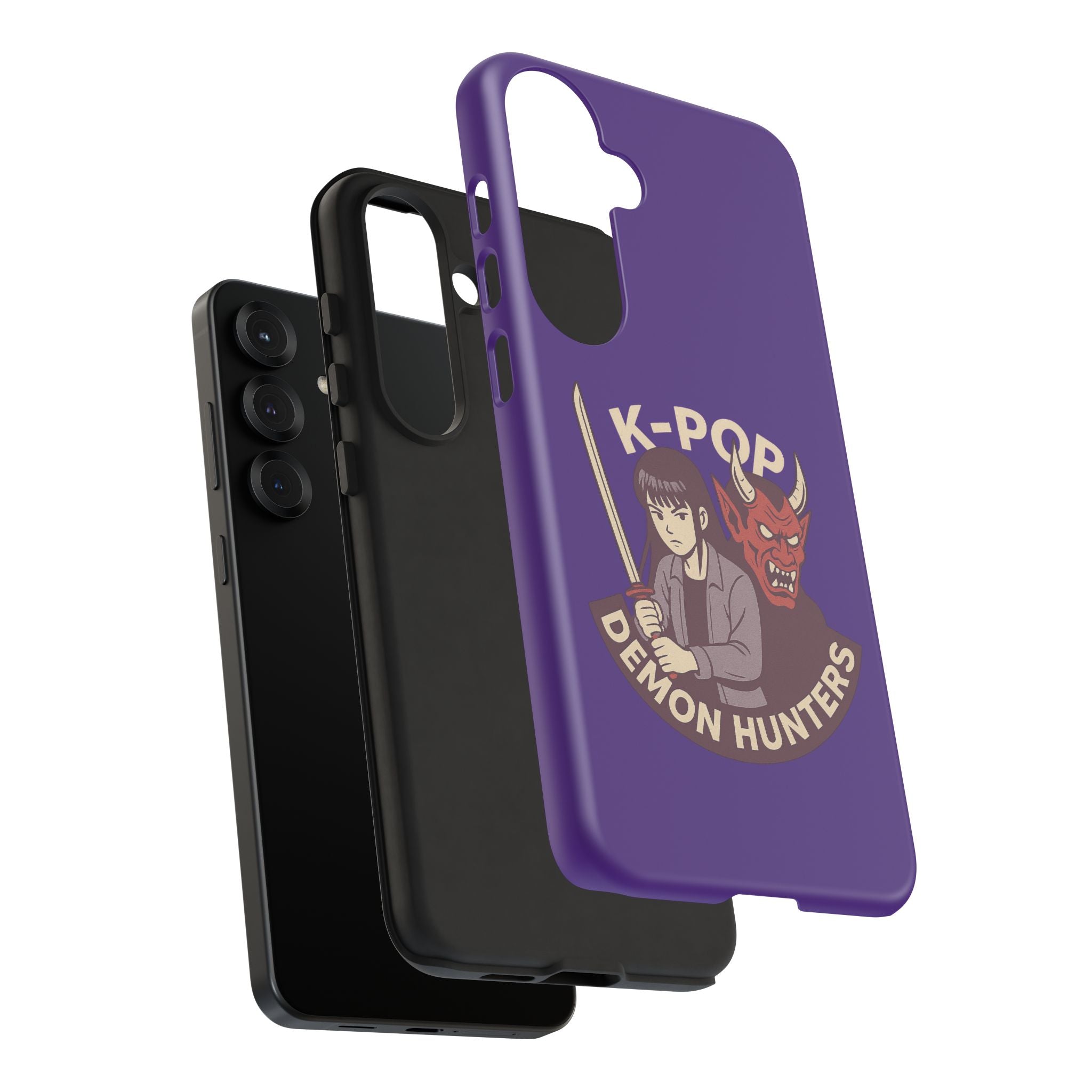 K-Pop Demon Hunters Phone Case, Tough Cases for Anime Fans, Unique Gift for Musicians, Holiday Present for Teens, Stylish Tech Accessories