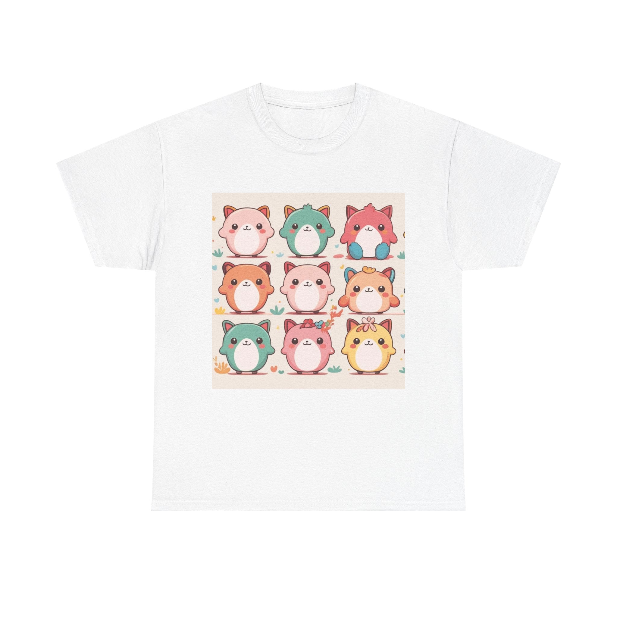 Kawaii Monster Shirt, Unisex Graphic Tshirt, Men Women Fashion Top, Cute Creature Apparel