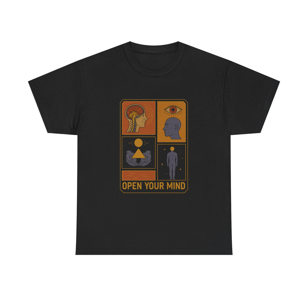 Open Your Mind - Graphic UNISEX T-shirt by Blackstone