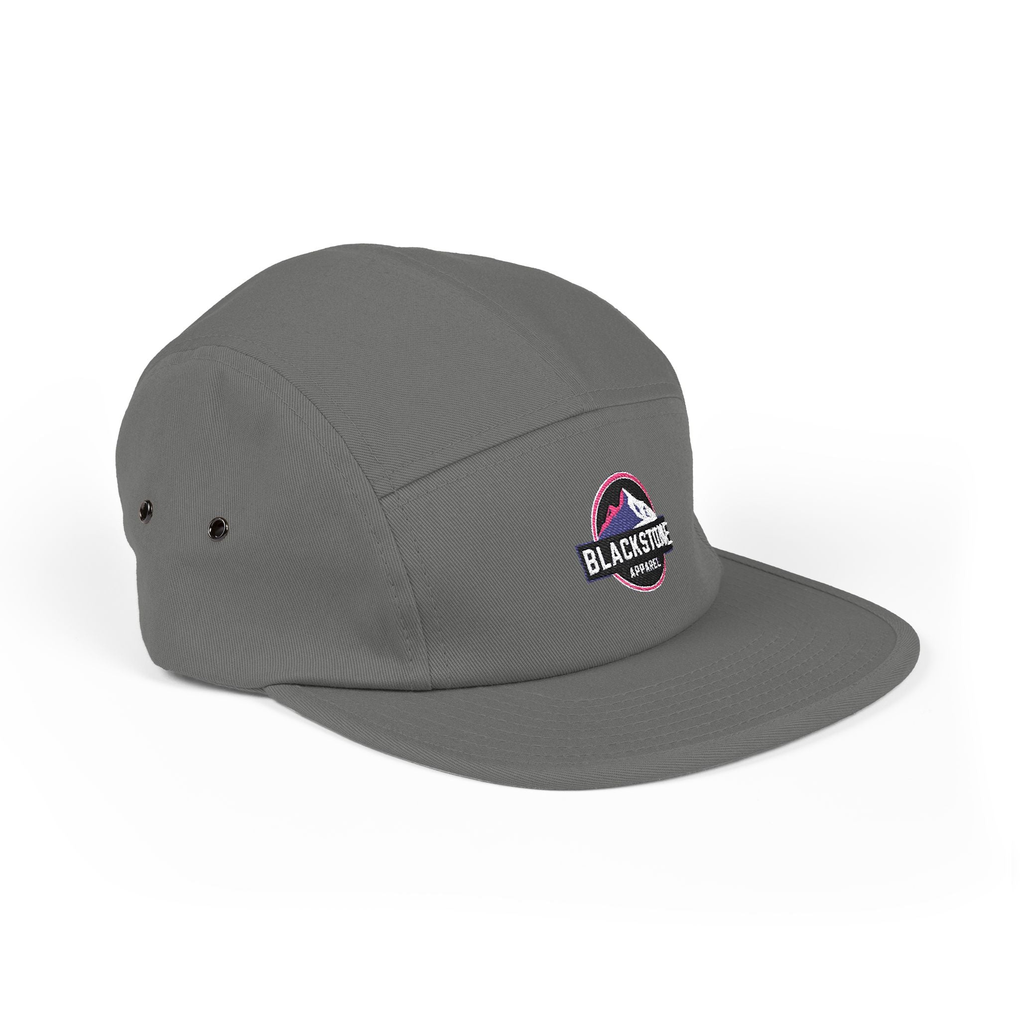 Embroidered 5 Panel Cap - Stylish Hat for Adventurers, Perfect Gift for Outdoor Lovers, Casual Wear, Hiking, Camping, Everyday Fashion