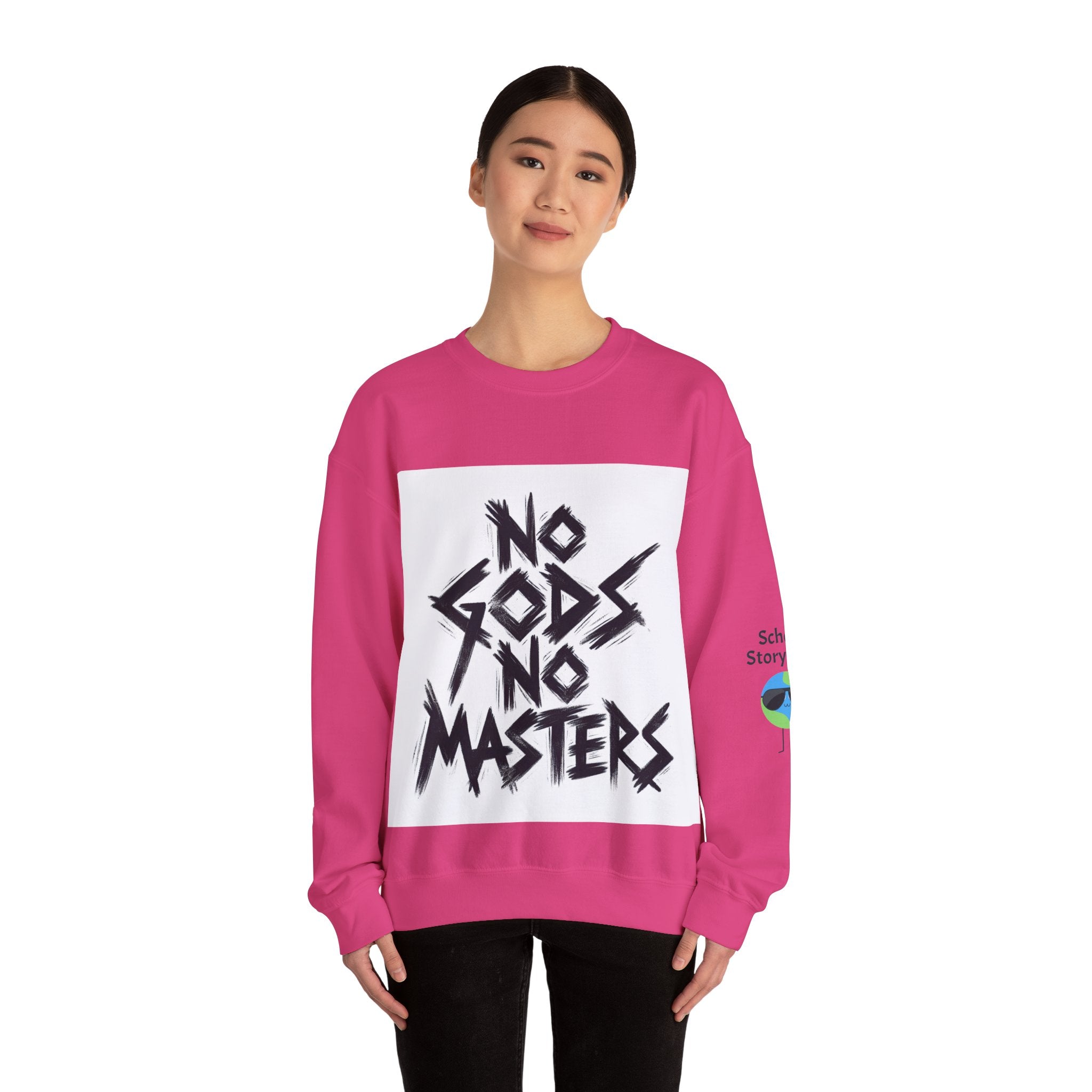 No Gods No Masters Sweatshirt - Heavy Blend™ Crewneck Sweatshirt