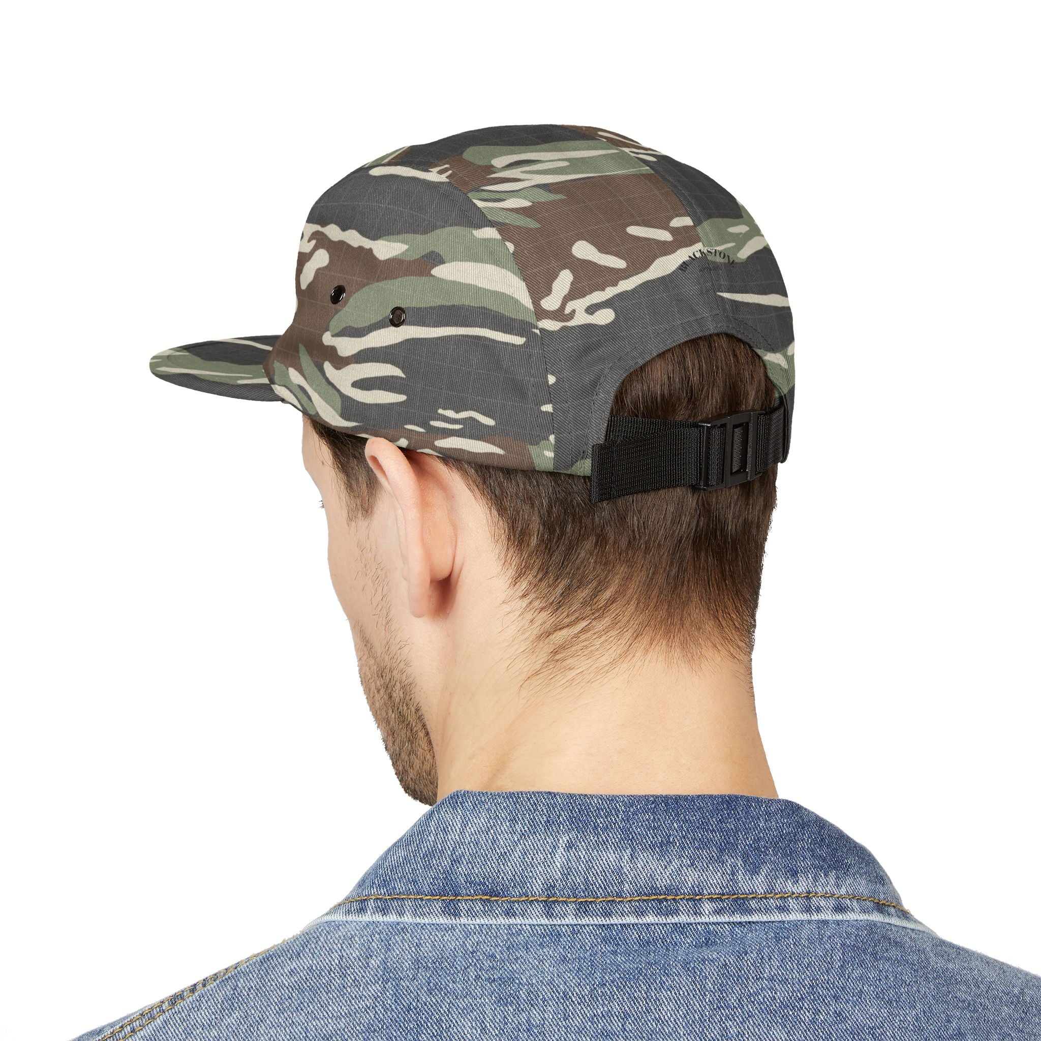 Embroidered 5 Panel Cap - Stylish Hat for Adventurers, Perfect Gift for Outdoor Lovers, Casual Wear, Hiking, Camping, Everyday Fashion
