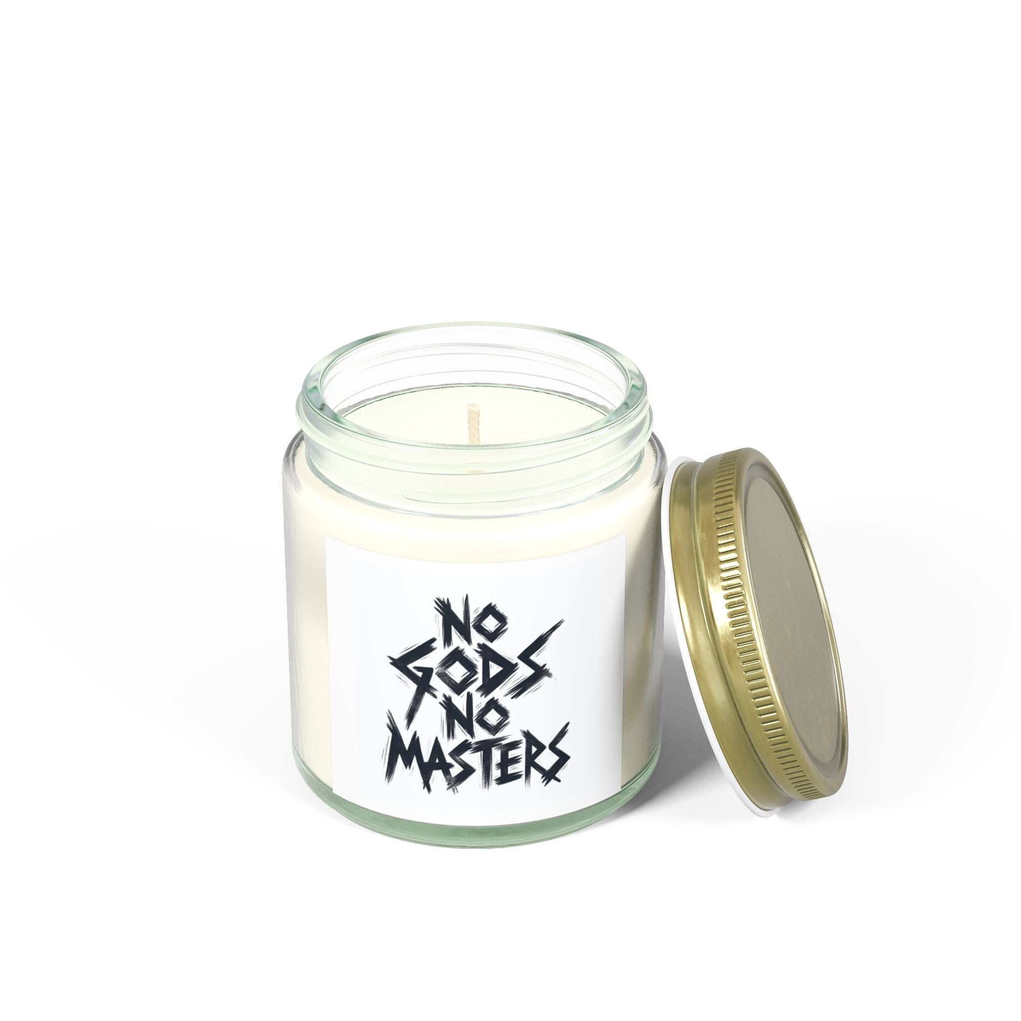 Scented Candle | No Gods No Masters | Eco-Friendly Aromatherapy