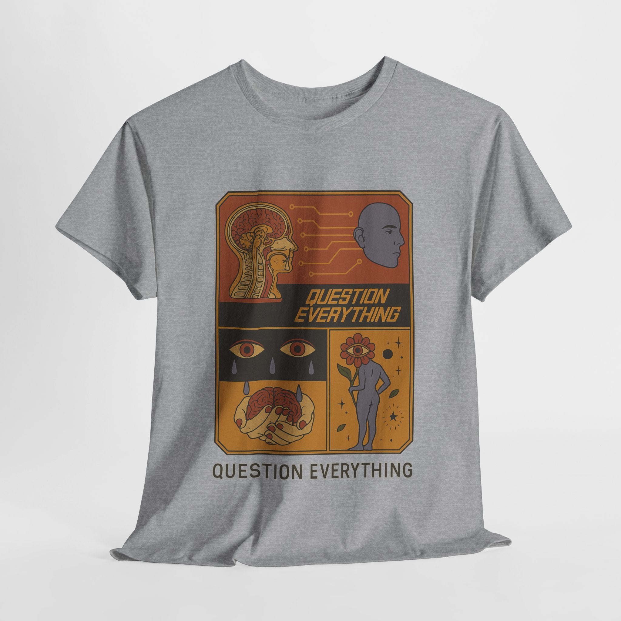 Question Everything - Graphic UNISEX T-shirt by Blackstone