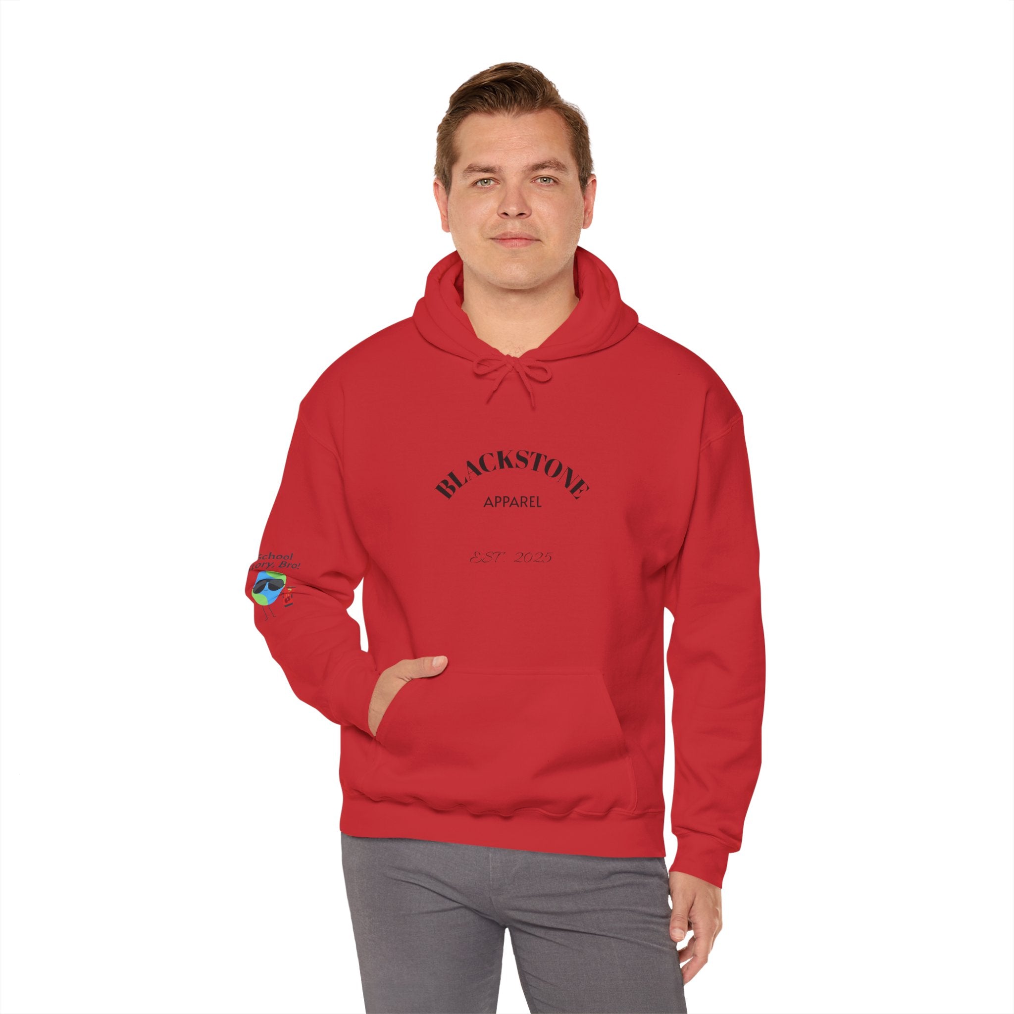 Unisex Hooded Sweatshirt - Cozy Graphic Sweatshirt by Blackstone
